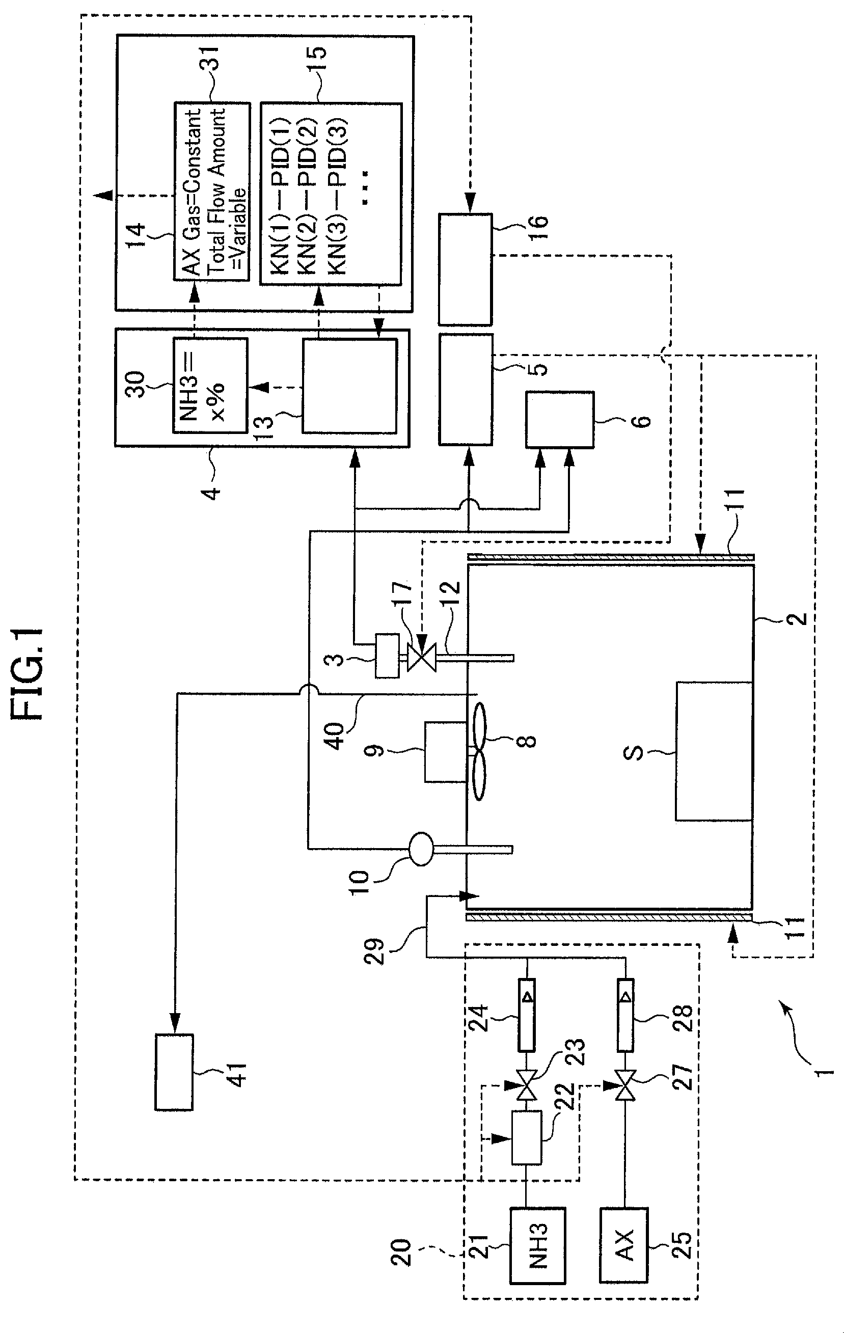 Patent US11781209 — Surface hardening treatment device and surface hardening treatment method — Figure 1