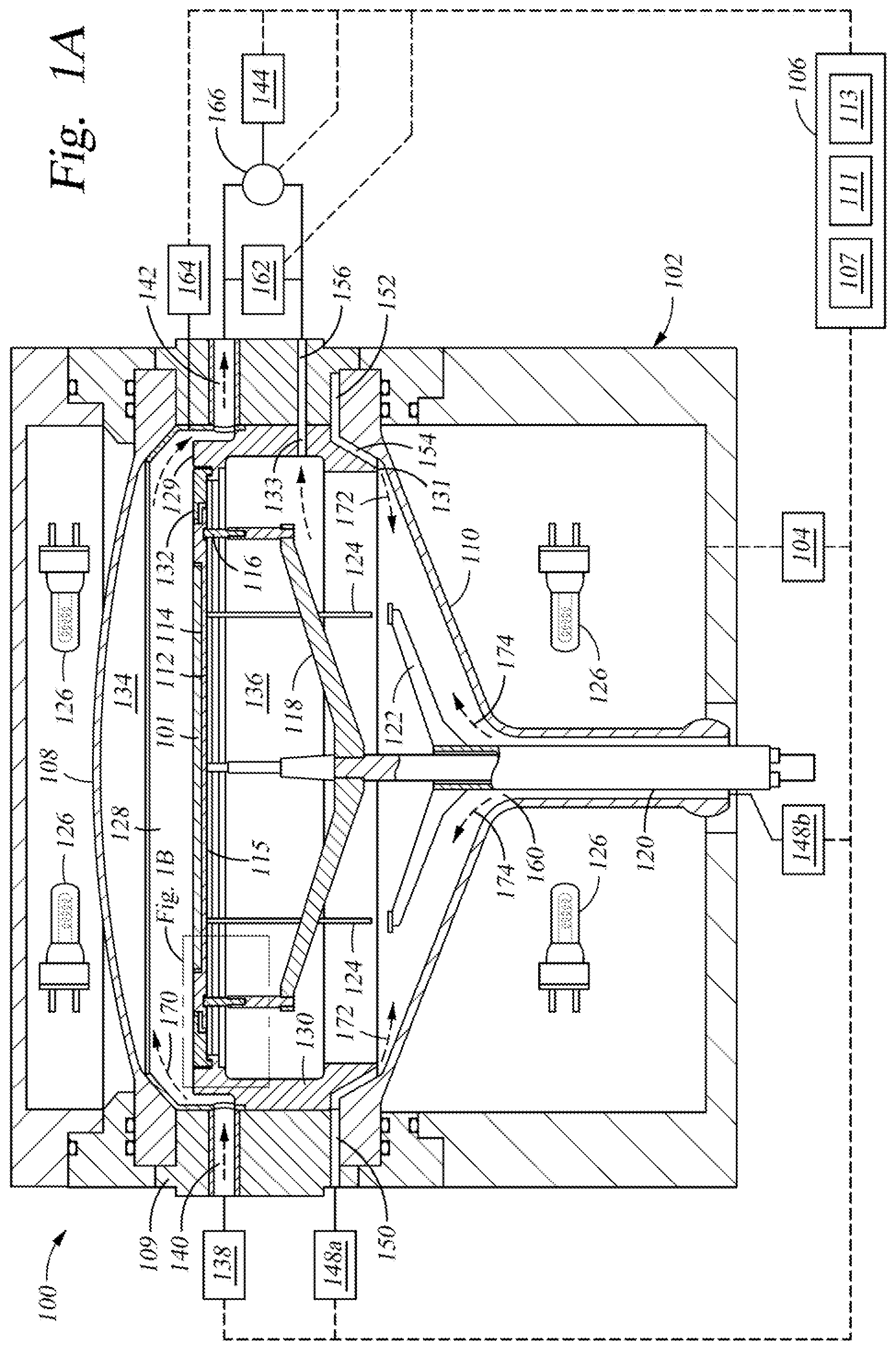 Patent US11781212 — Overlap susceptor and preheat ring — Figure 1