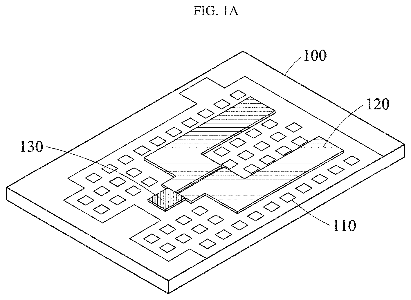Patent US11781217 — Transient sensor using molybdenum disulfide and method of manufacturing the same — Figure 1