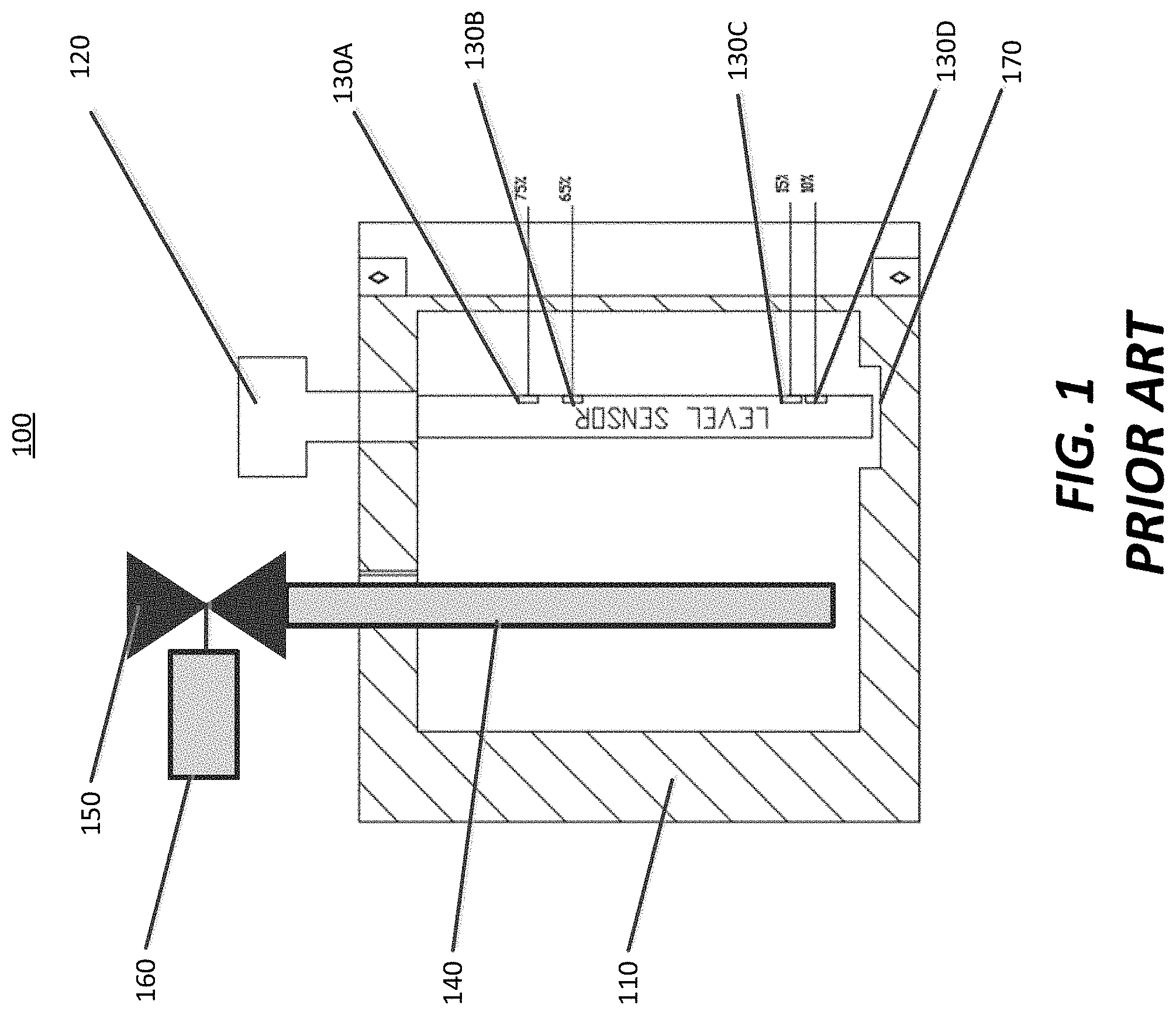 Patent US11781221 Figure 1 – Chemical source vessel with dip tube