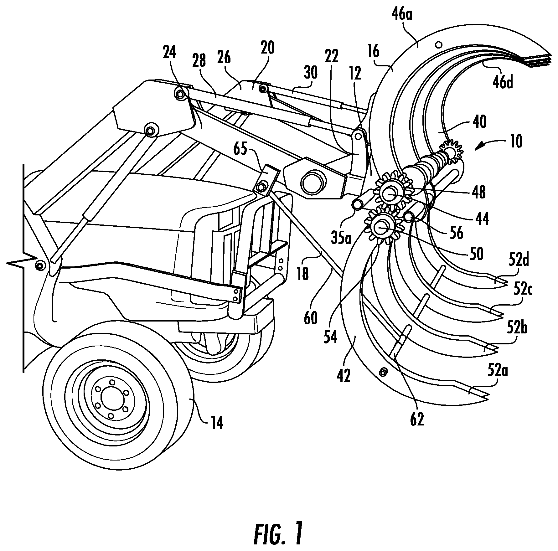 Patent US11781283 — Grappling apparatus and methods of making and using same — Figure 1