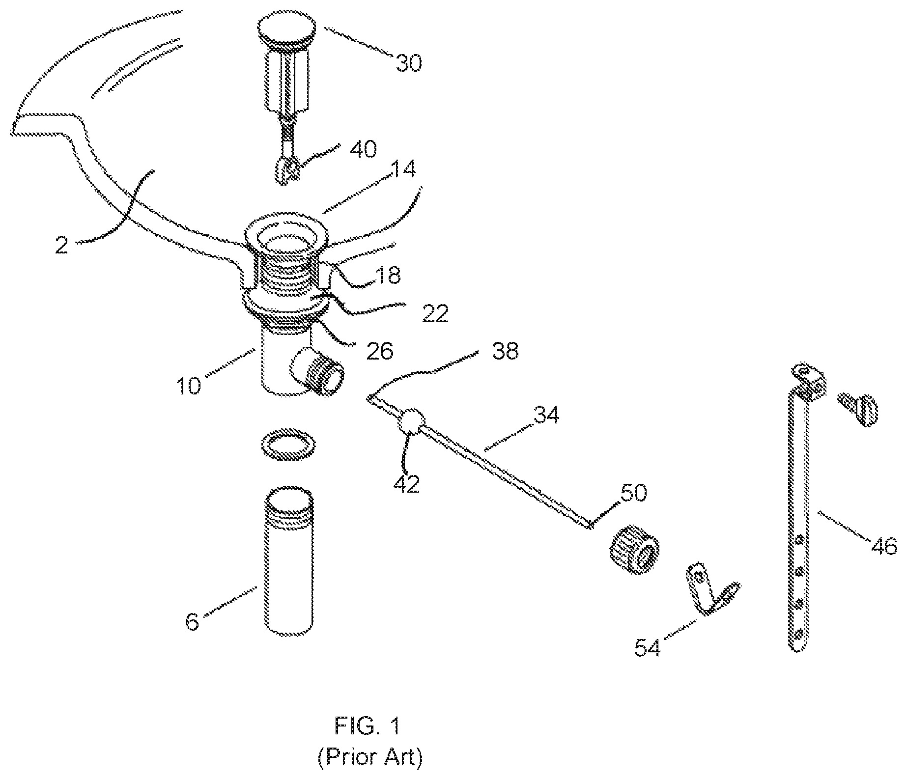 Patent US11781303 — Wastewater drain stopper system — Figure 1