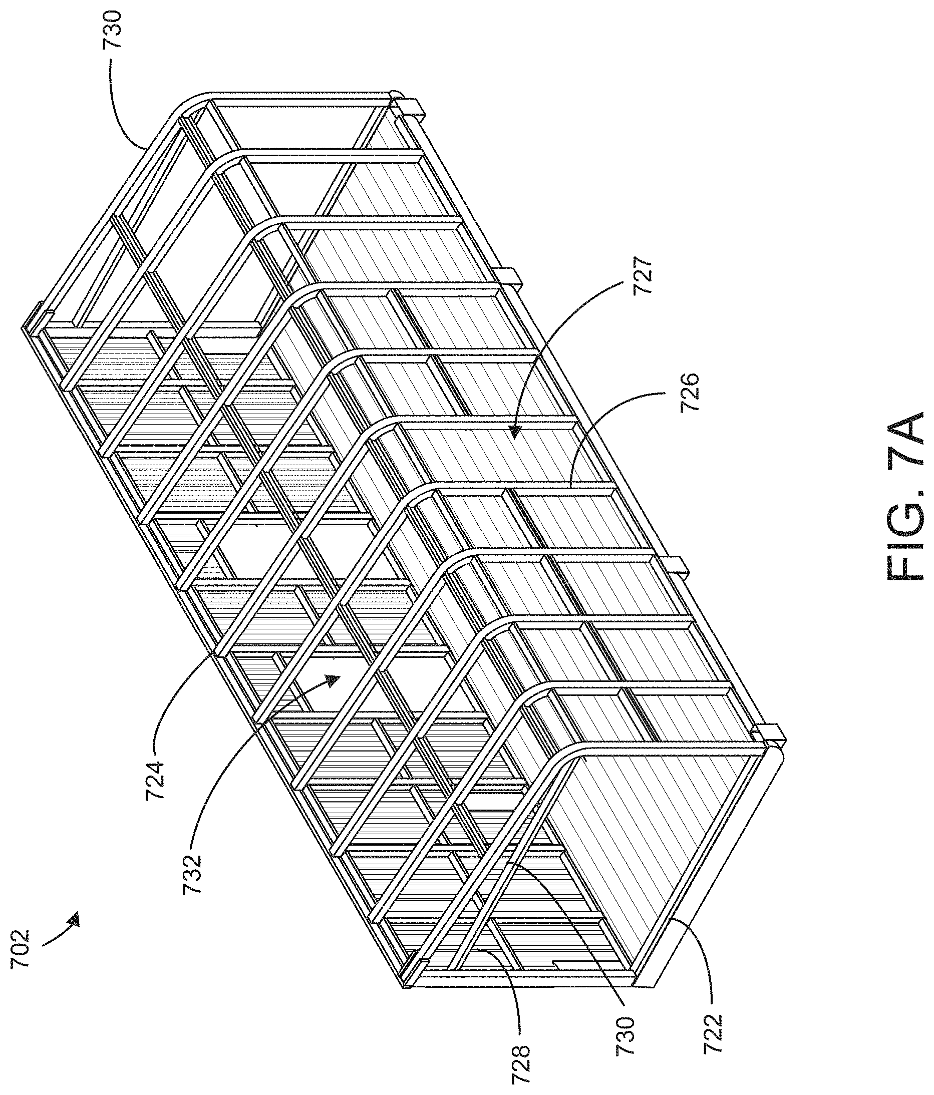 Patent US11781312 Figure 15 – Systems and methods for rotating a modular home on a trailer