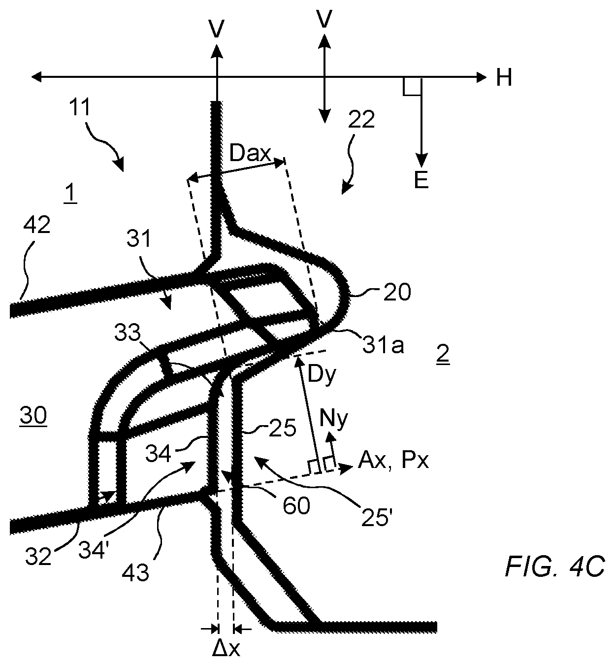 Patent US11781324 Figure 5 – Unlocking system for panels