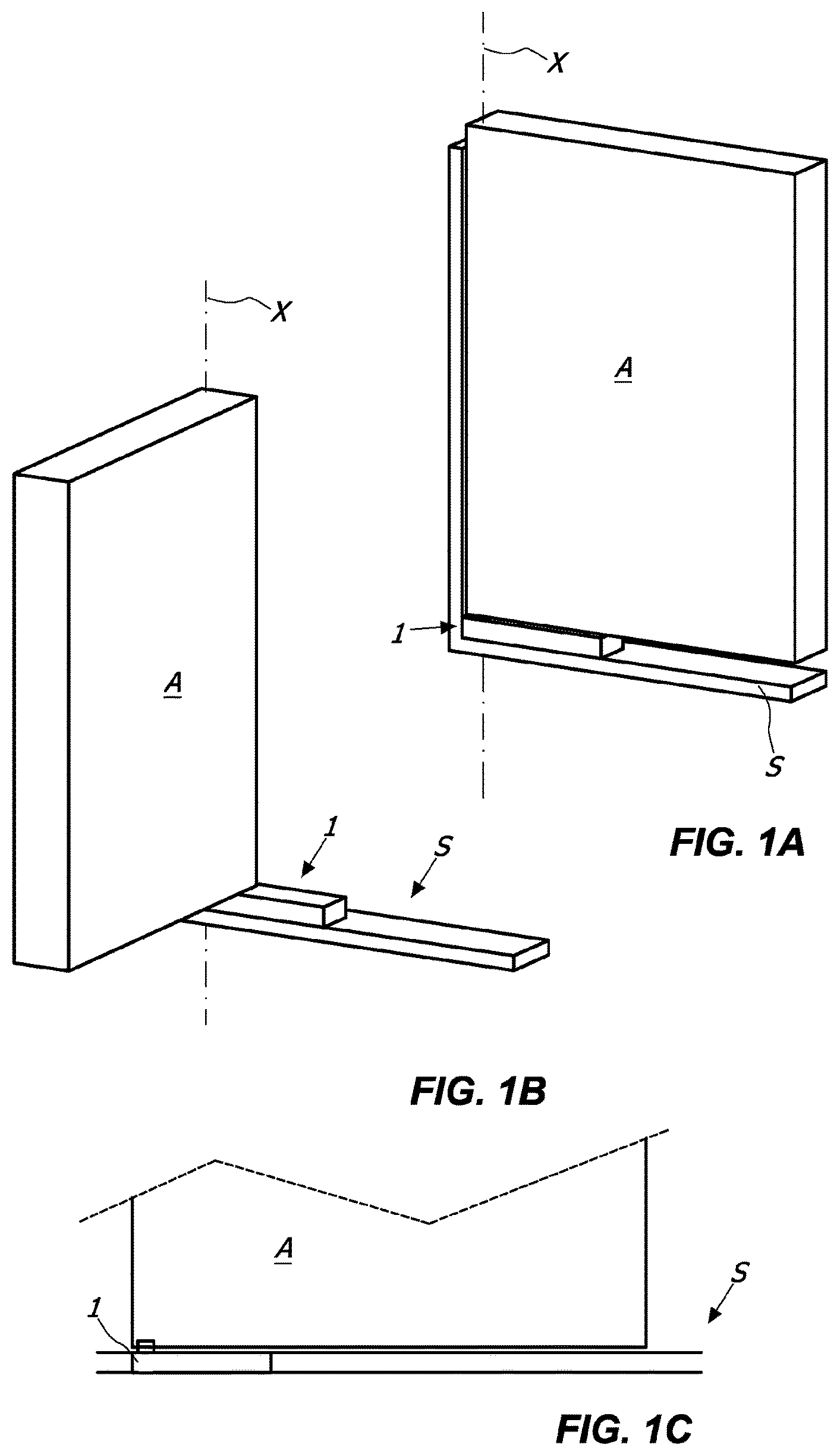 Patent US11781359 — Small bulkiness hinge — Figure 1