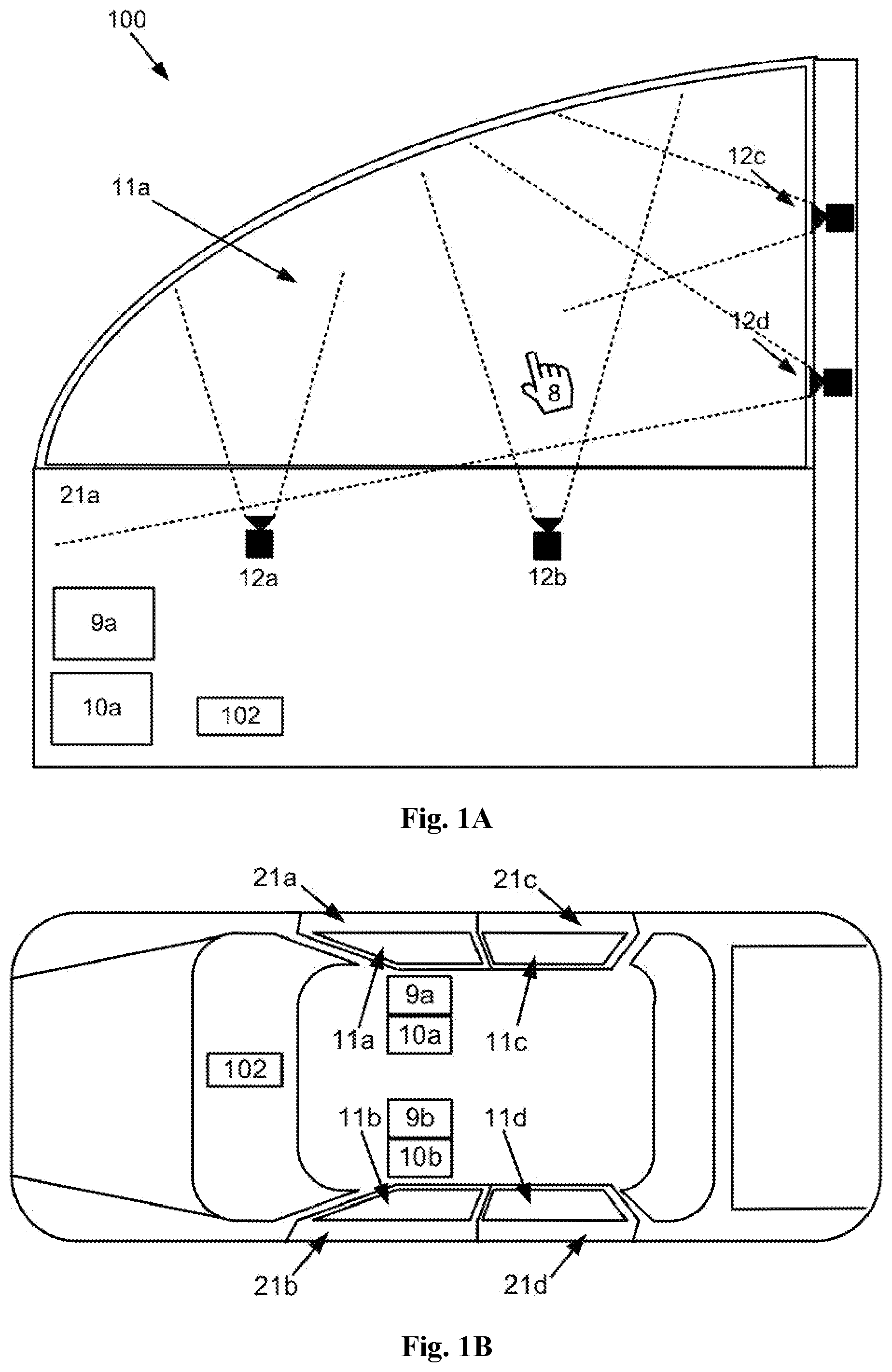 Patent US11781368 Figure 1 – System and method for managing opening and closing of a vehicle window