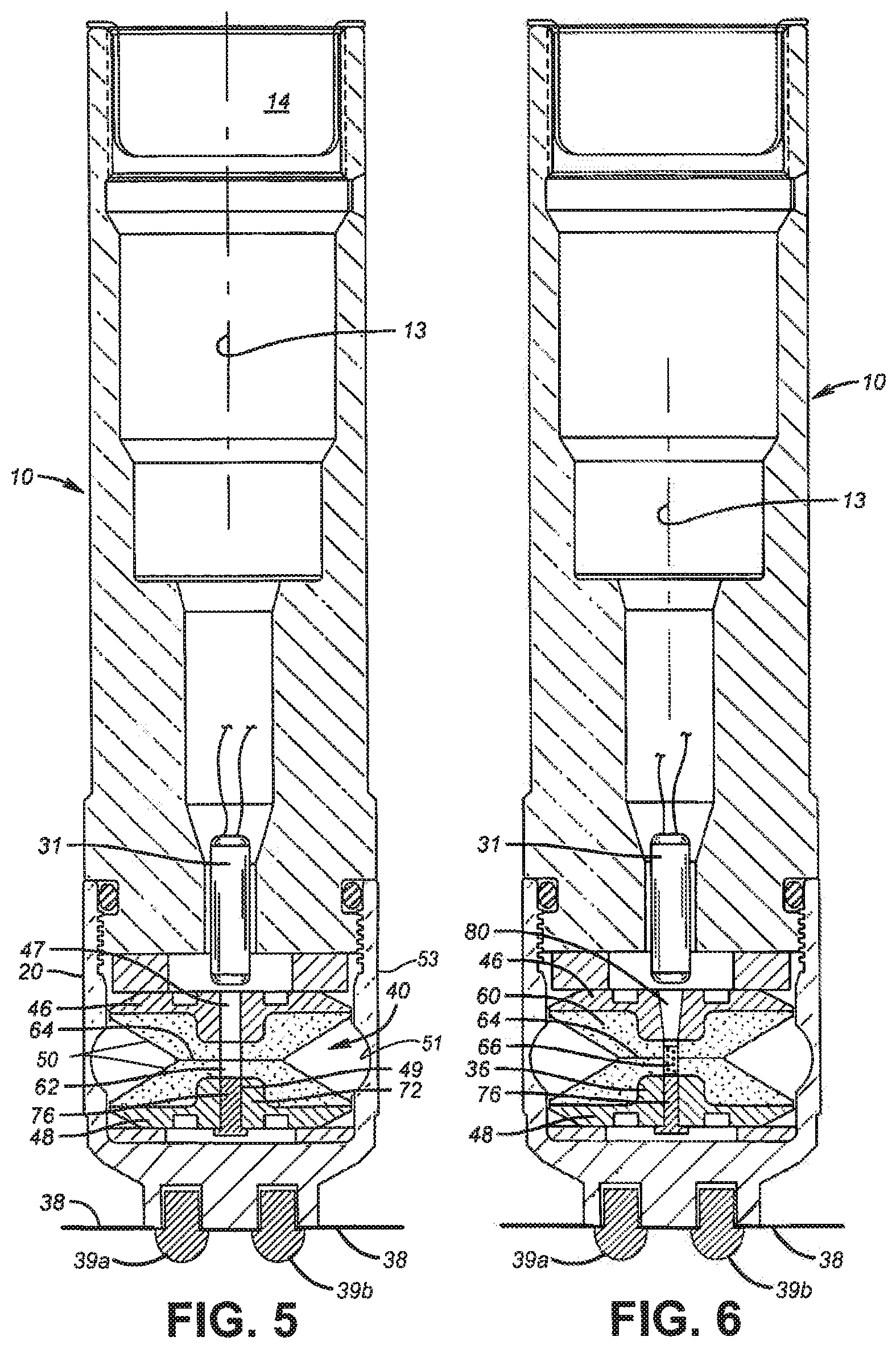 Patent US11781393 Figure 14 – Explosive downhole tools having improved wellbore conveyance and debris properties, methods of using the explosive downhole tools in a wellbore, and explosive units for explosive column tools