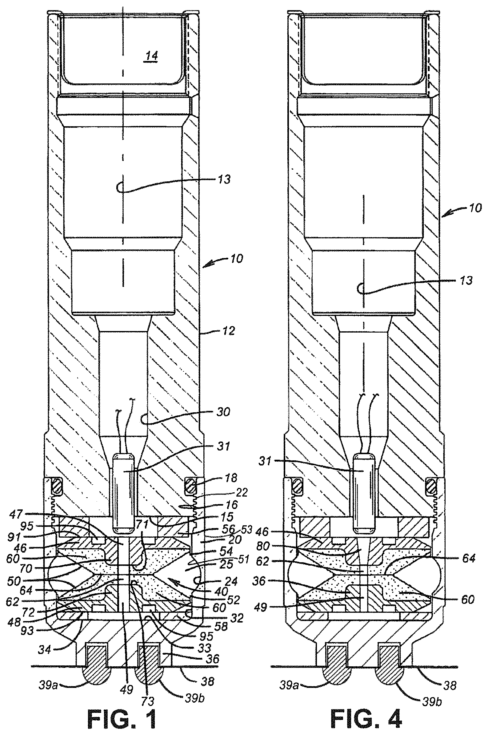 Patent US11781394 — Shaped charge assembly, explosive units, and methods for selectively expanding wall of a tubular — Figure 1