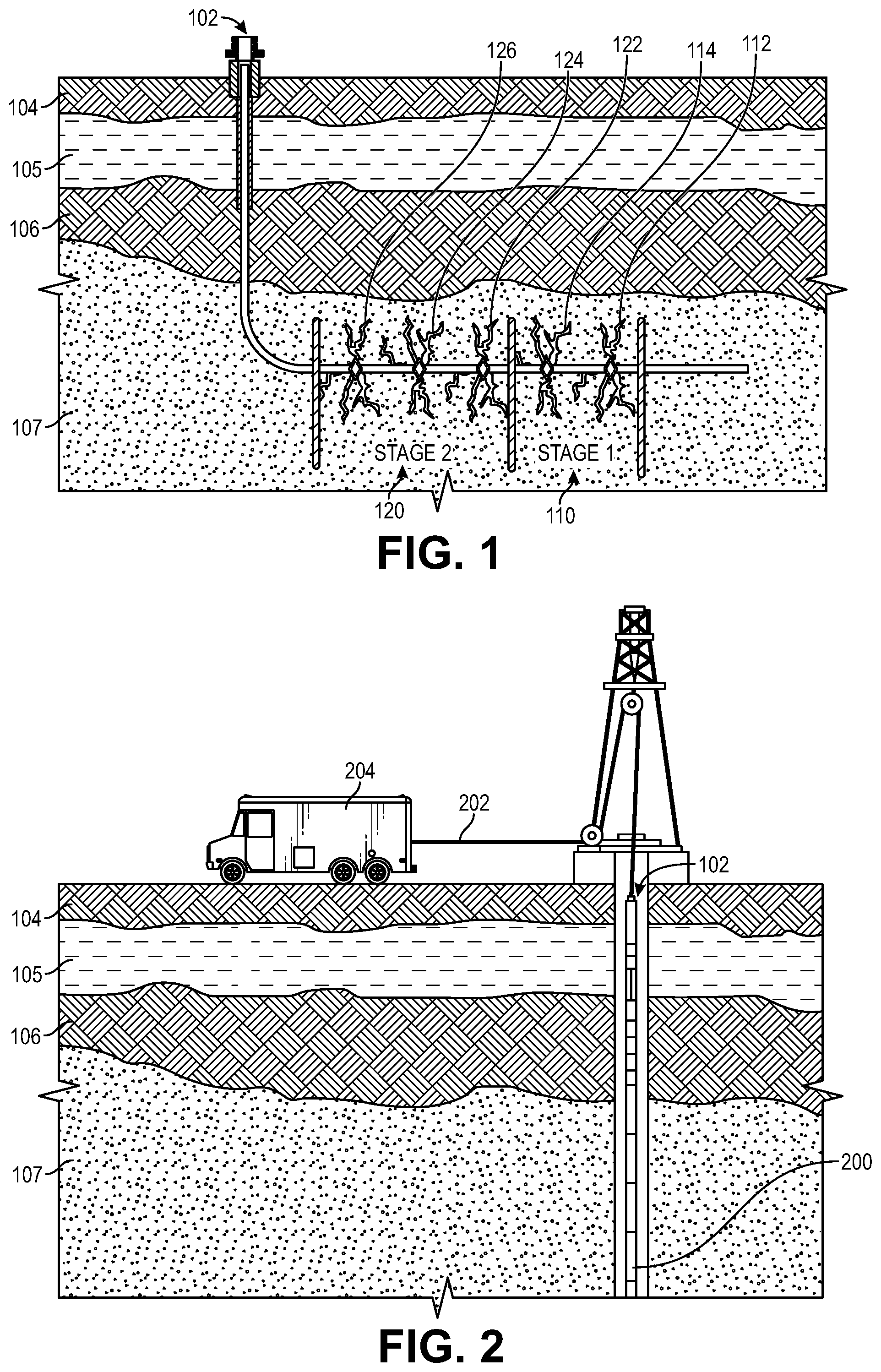 Patent US11781412 — Non-radioactive tracers to evaluate fracturing procedures — Figure 1