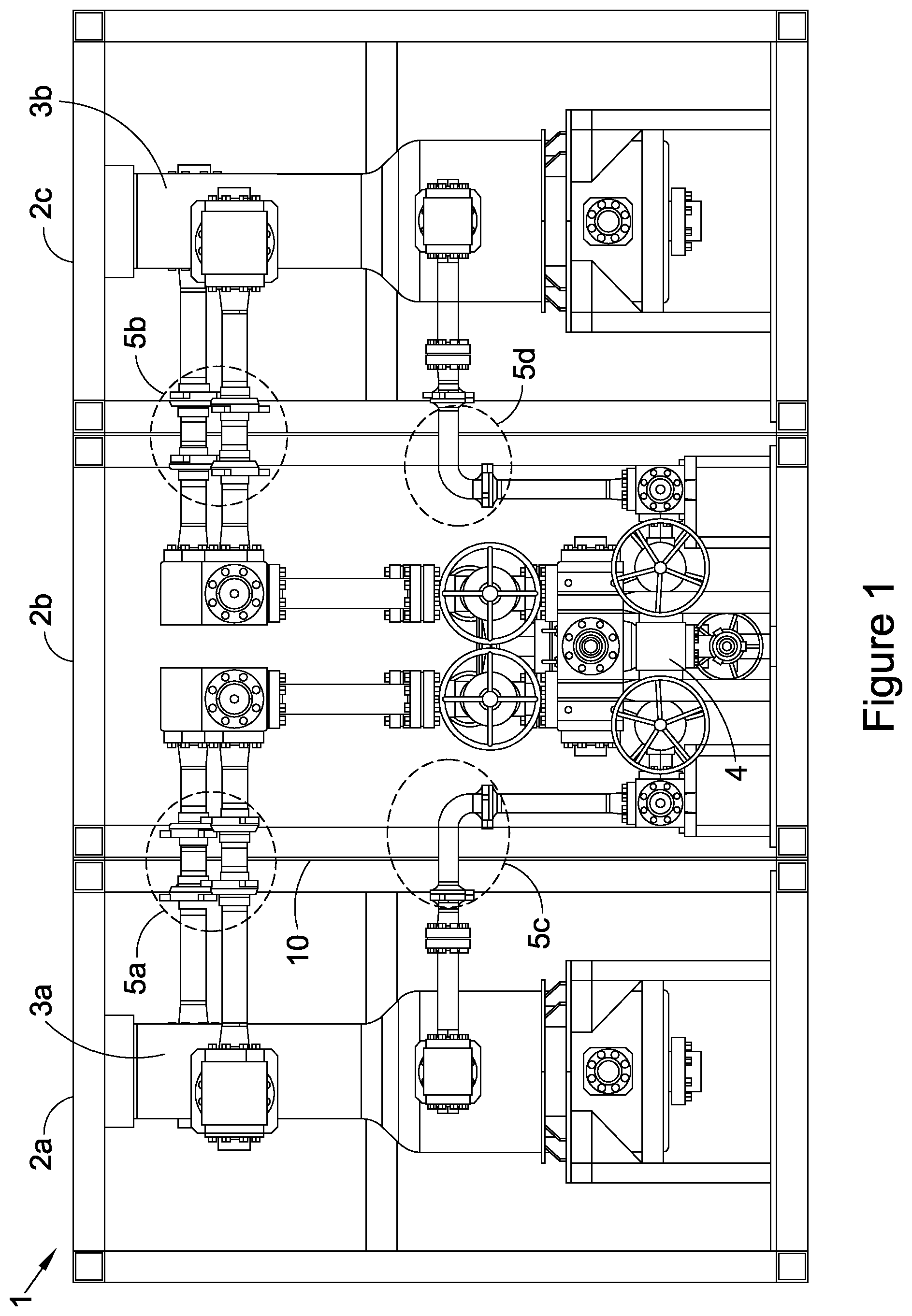 Patent US11781414 — Filtration vessel — Figure 1