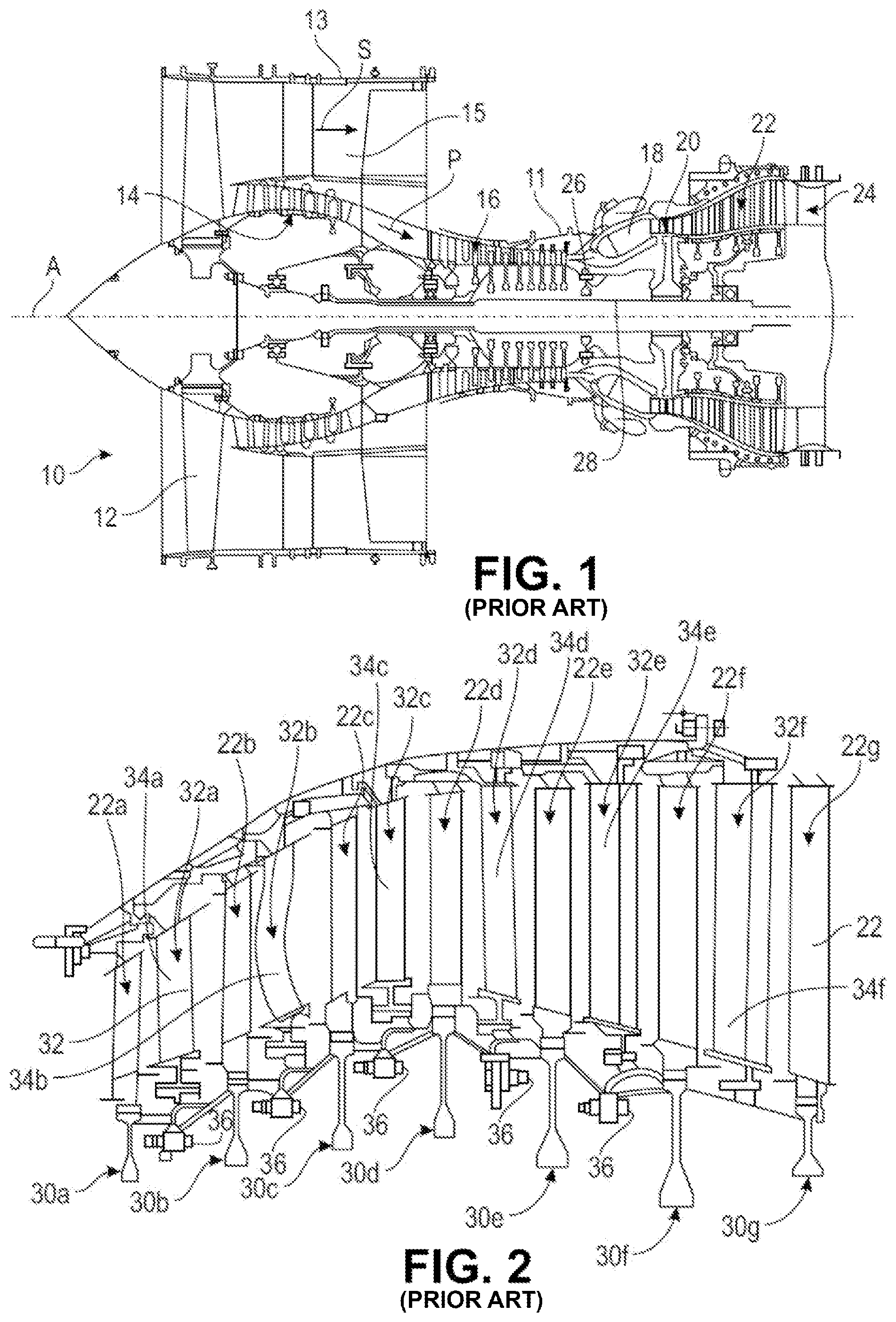 Patent US11781438 — Automated device for inserting sealing pads into one of the sectors of a turbine stator of a turbine — Figure 1