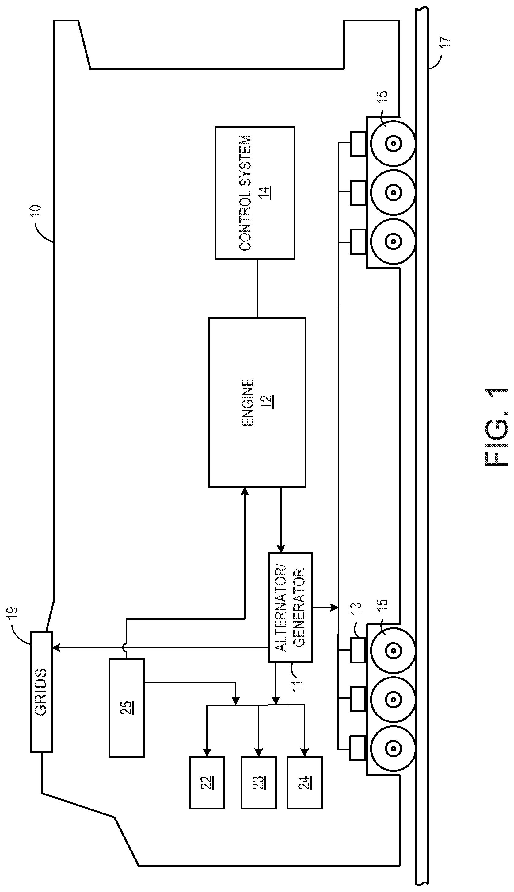 Patent US11781443 — Method and systems for an energy recovery and energy converting unit for an engine — Figure 1