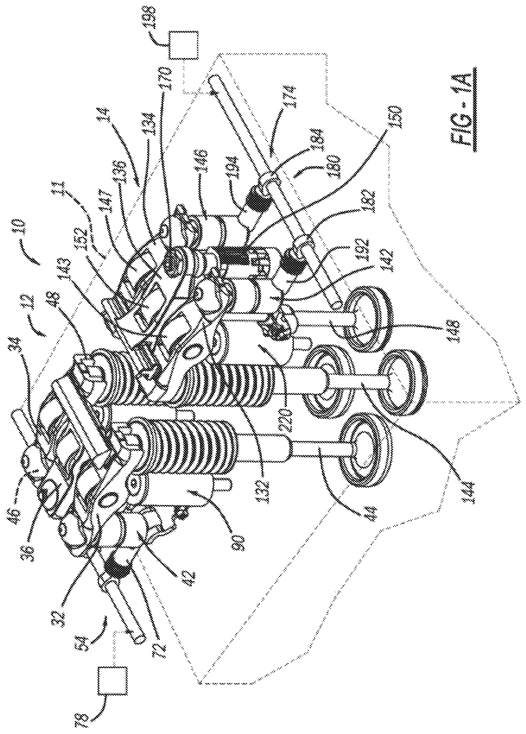 Patent US11781452 — Valve train assembly — Figure 1