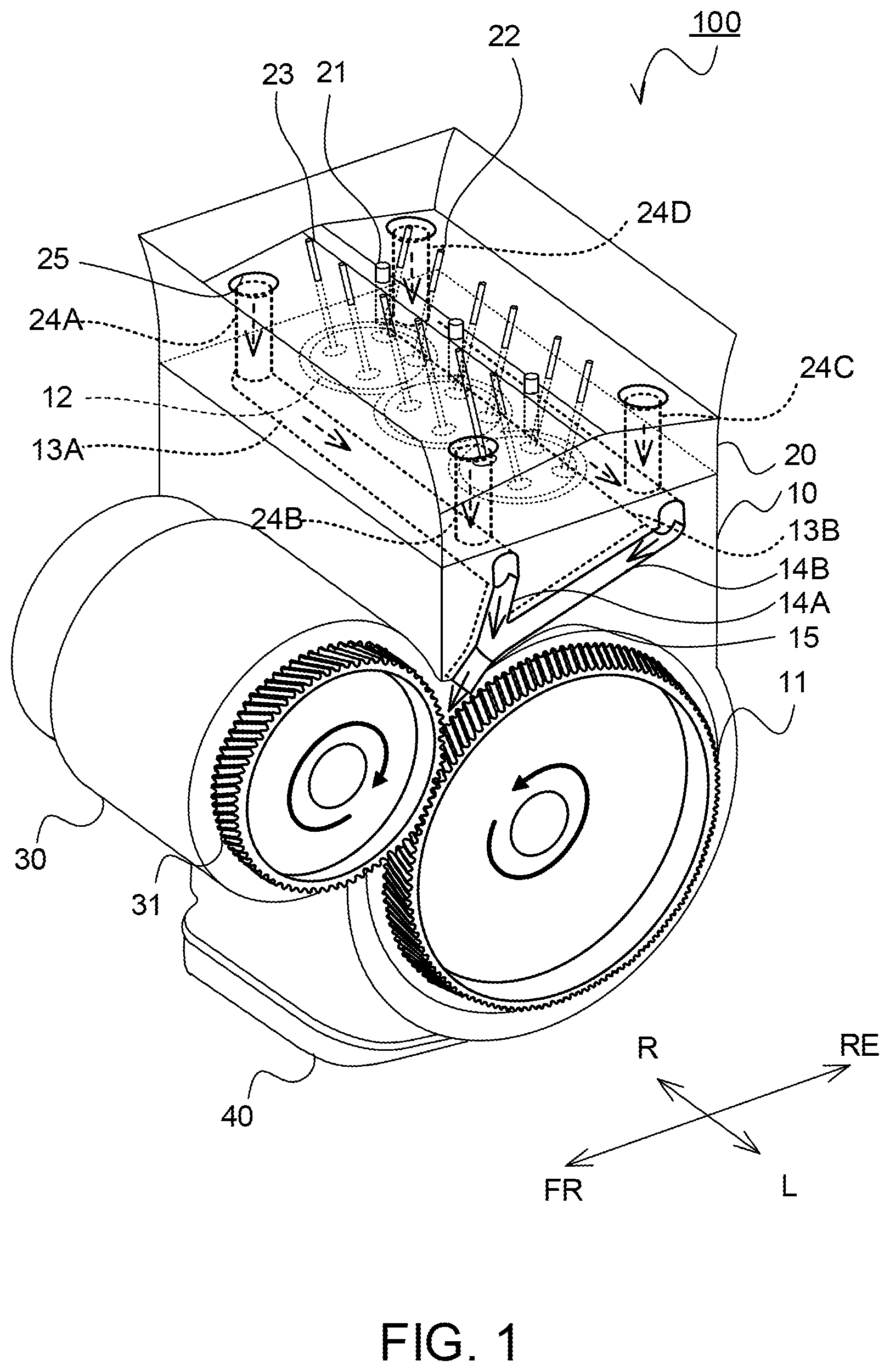 Patent US11781453 — Internal combustion engine — Figure 1