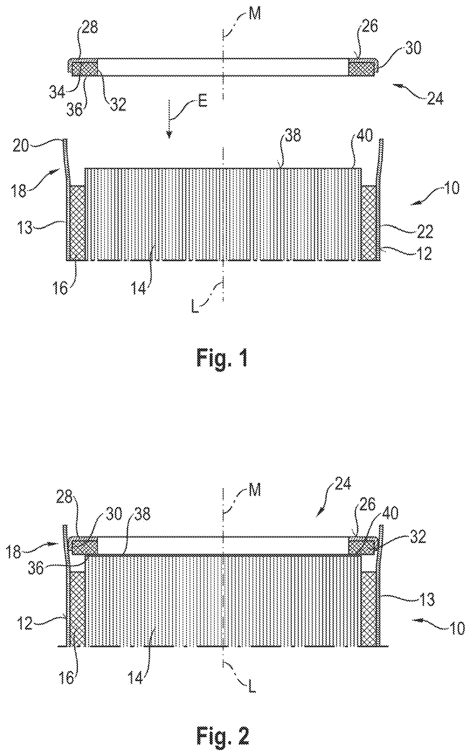 Patent US11781460 — Support assembly — Figure 1