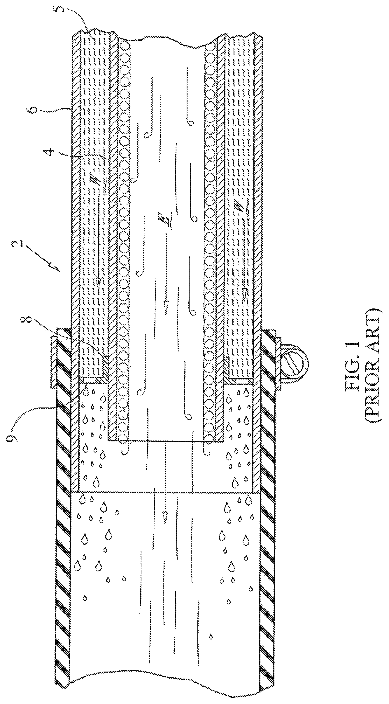 Patent US11781465 — Vortex generating apparatus for use with marine exhaust systems for improved exhaust cooling — Figure 1