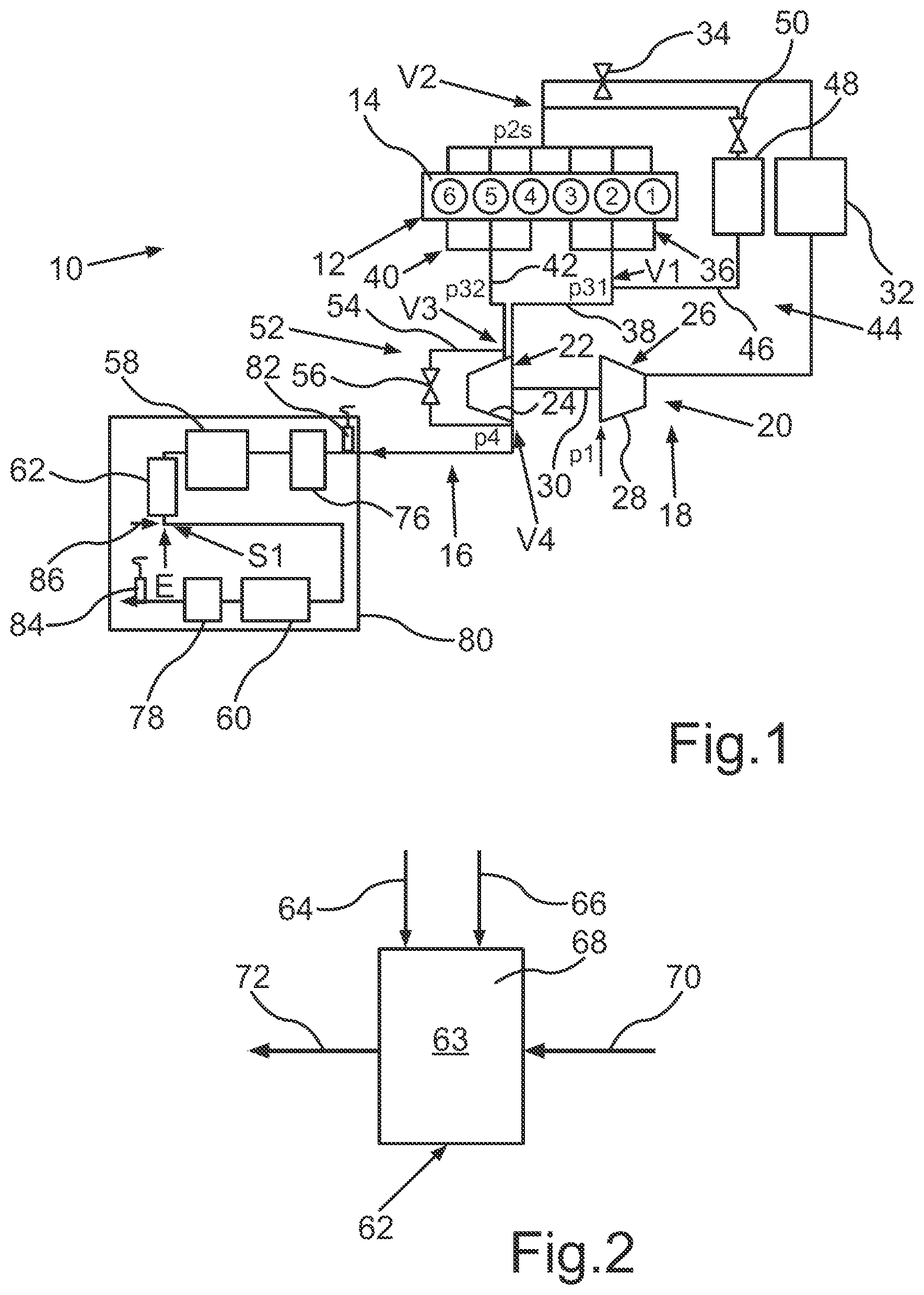 Patent US11781466 — Exhaust system for an internal combustion engine of a motor vehicle, drive device for a motor vehicle and motor vehicle — Figure 1