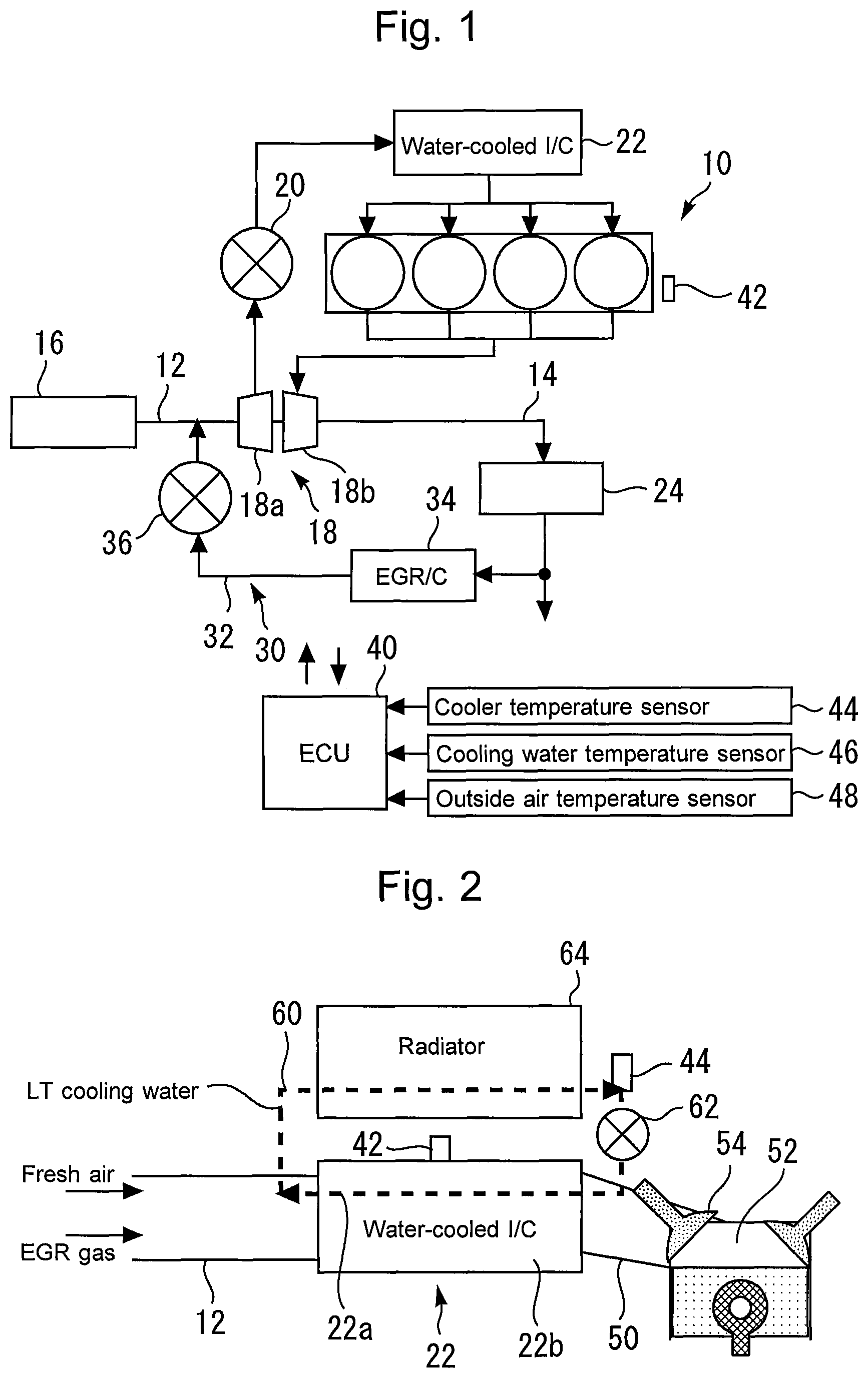 Patent US11781470 — Control device for internal combustion engine — Figure 1