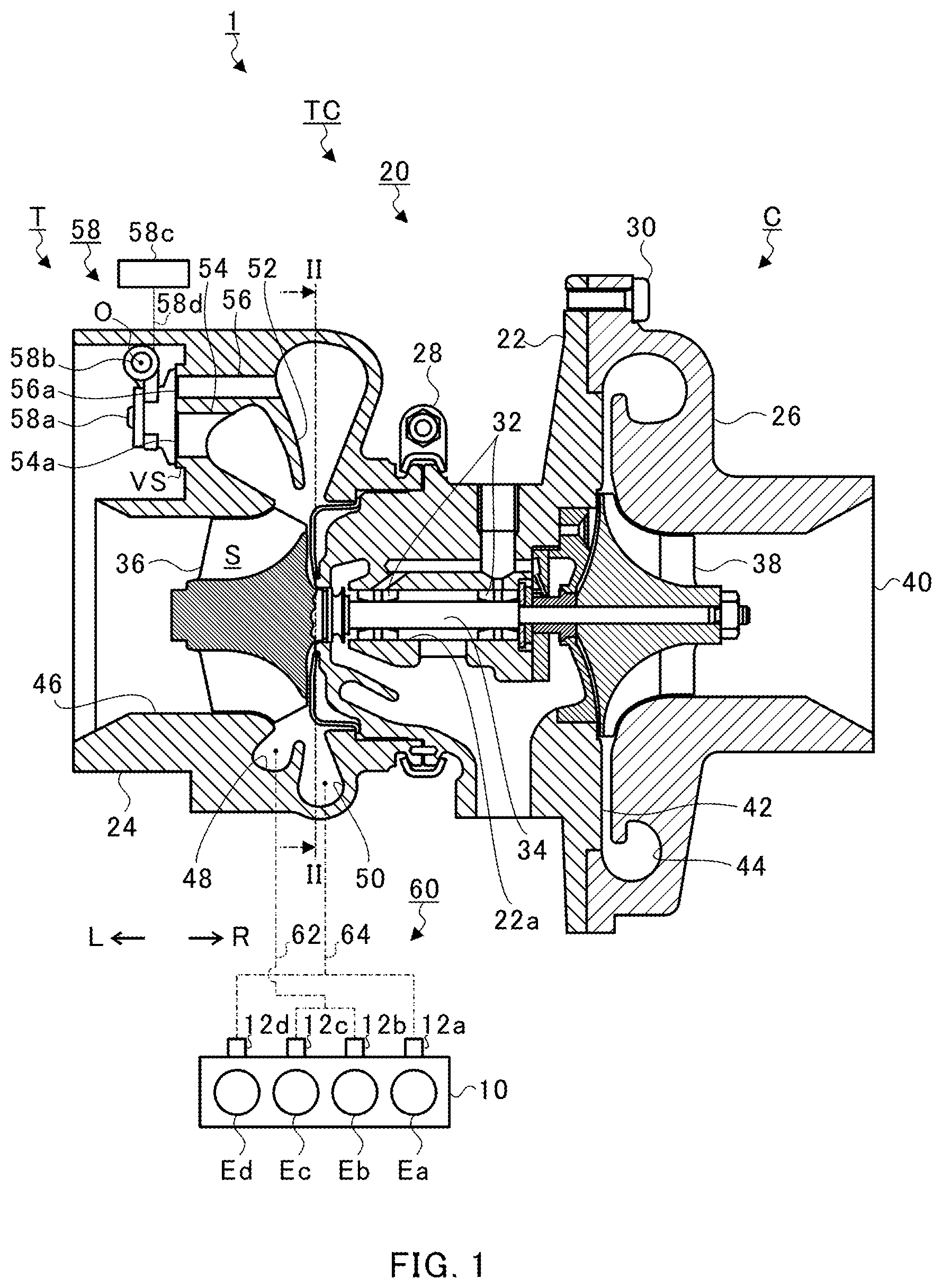 Patent US11781473 — Turbine — Figure 1