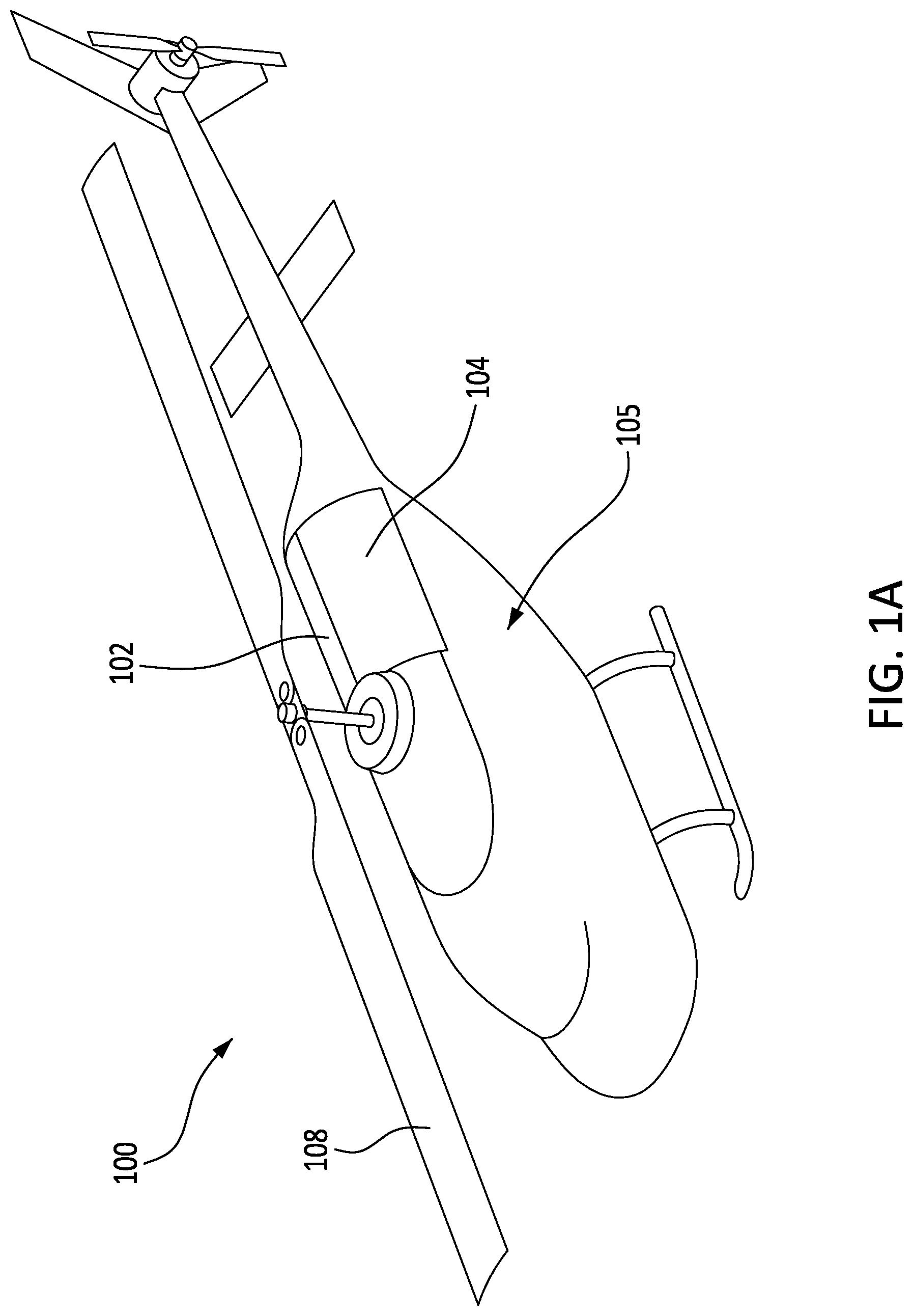Patent US11781476 — System and method for operating a multi-engine rotorcraft — Figure 1