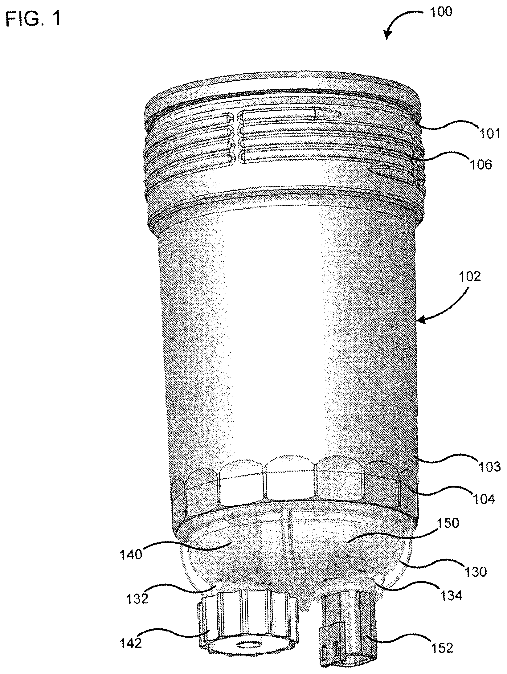Patent US11781512 — Bowl for filter assemblies — Figure 1