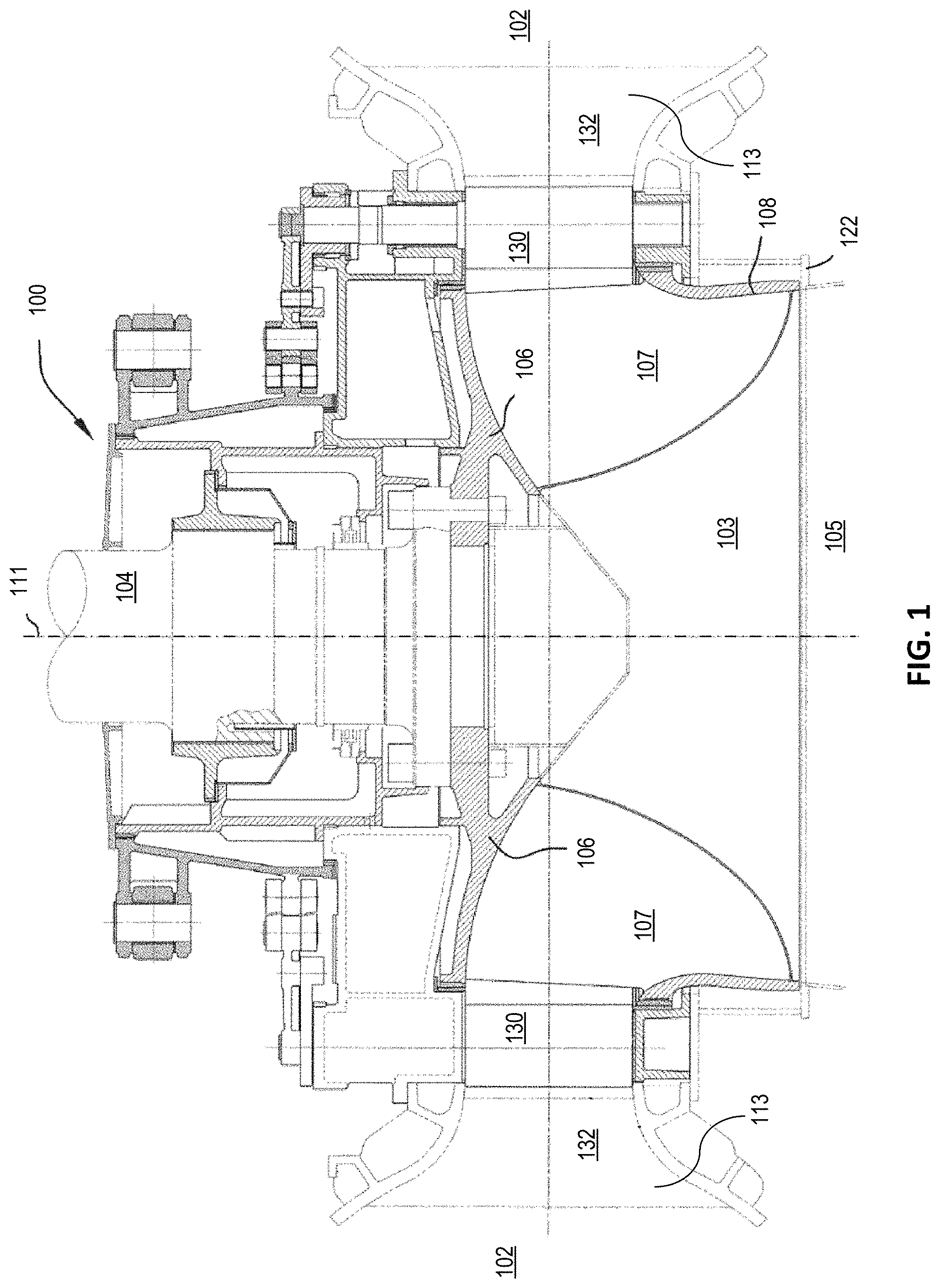 Patent US11781519 — Air injection device for hydraulic turbine — Figure 1