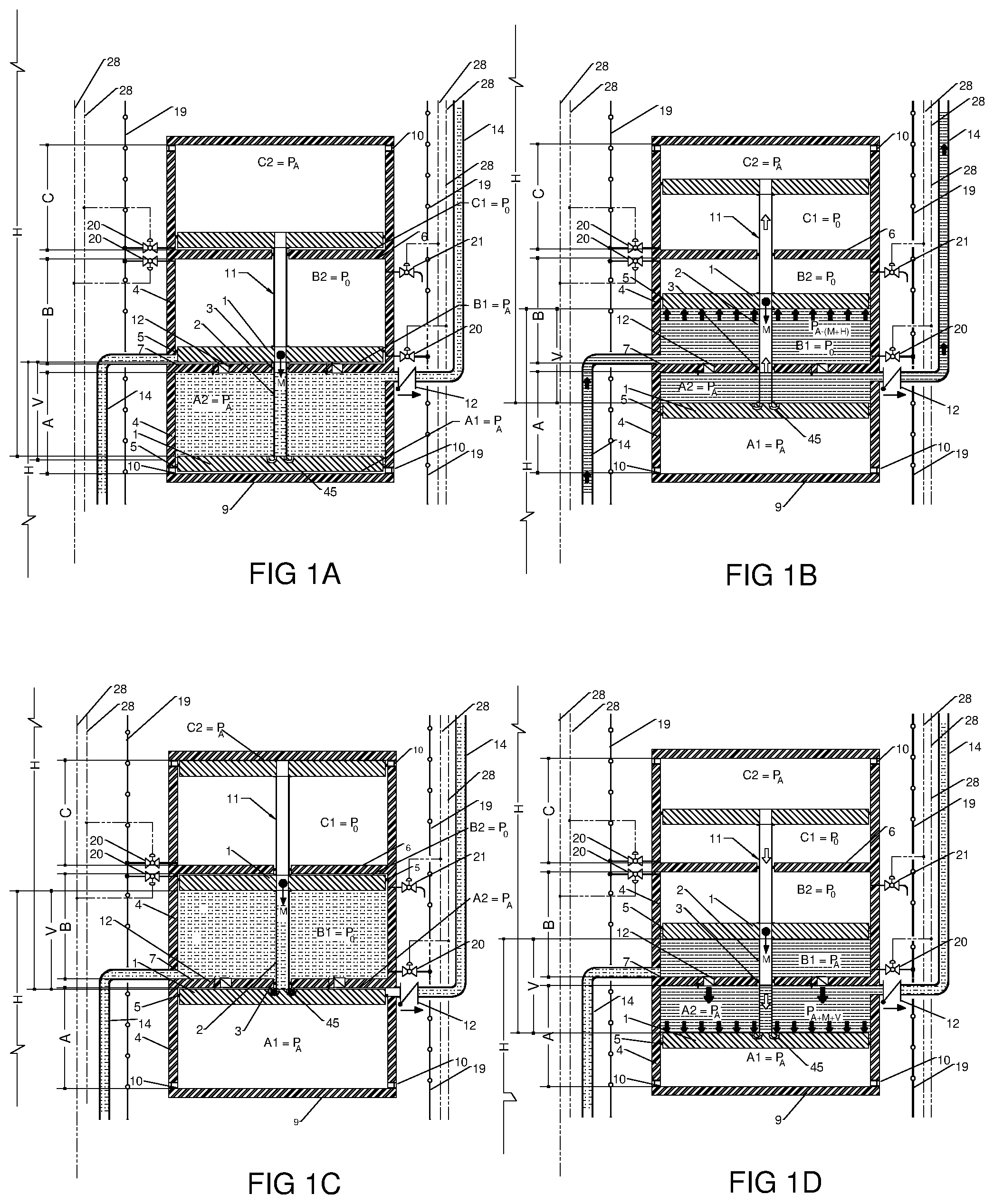 Patent US11781520 — Method to lift water and generate electrical power — Figure 1