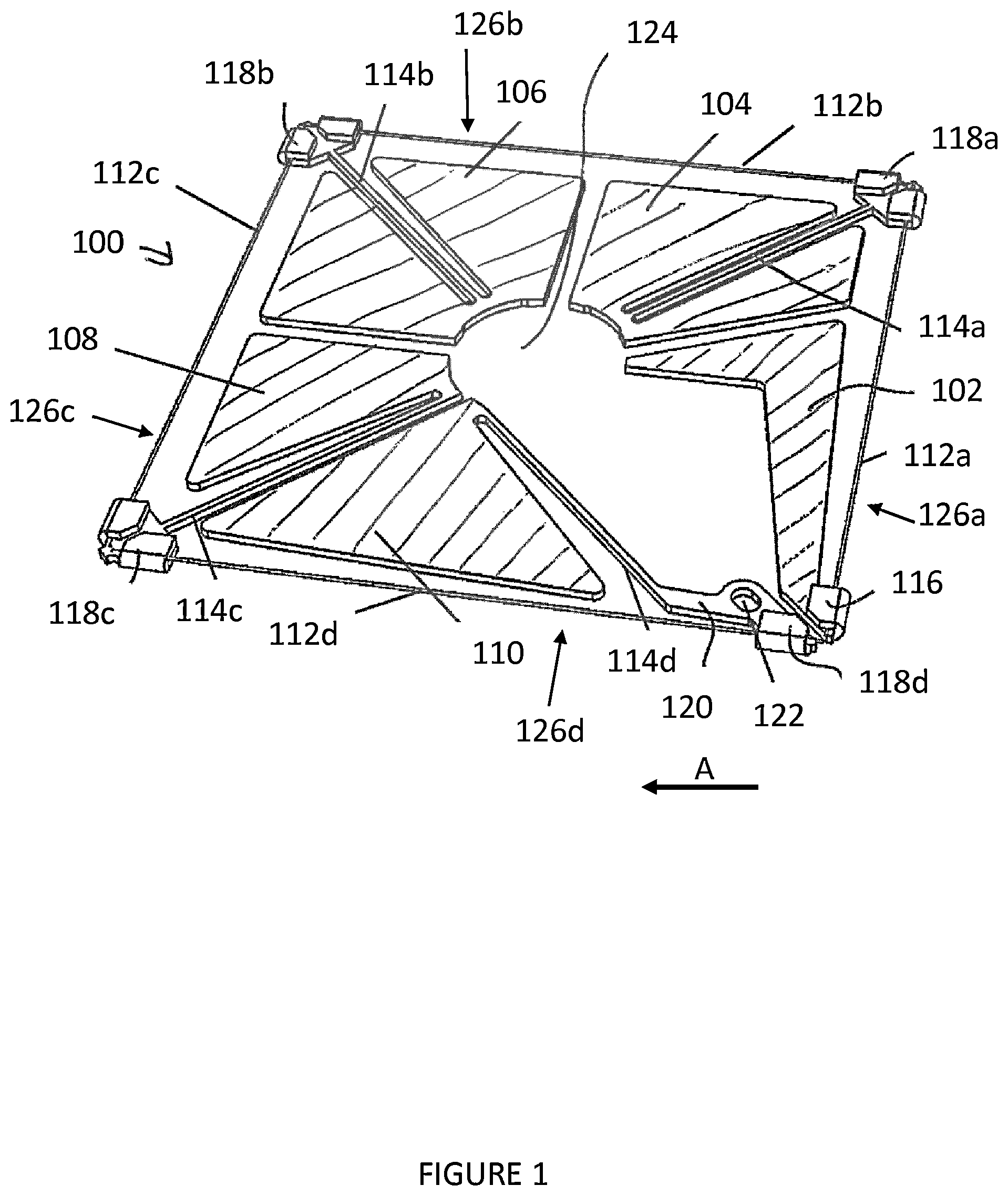 Patent US11781534 — Compact SMA actuator — Figure 1