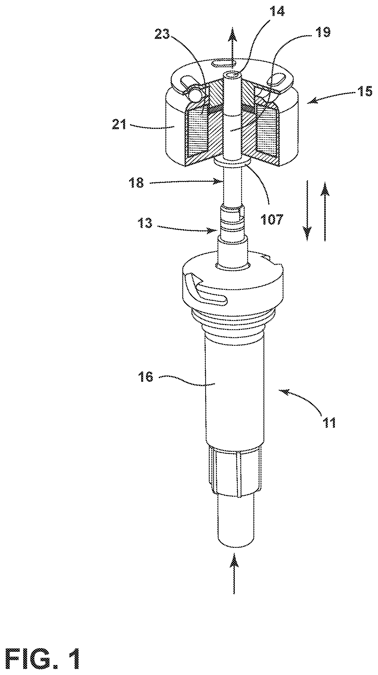 Patent US11781538 Figure 1 – Electrically actuated pump