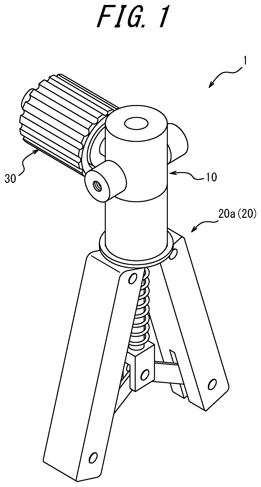 Patent US11781539 Figure 1 – Hand grip mechanism, drive mechanism, and air pump