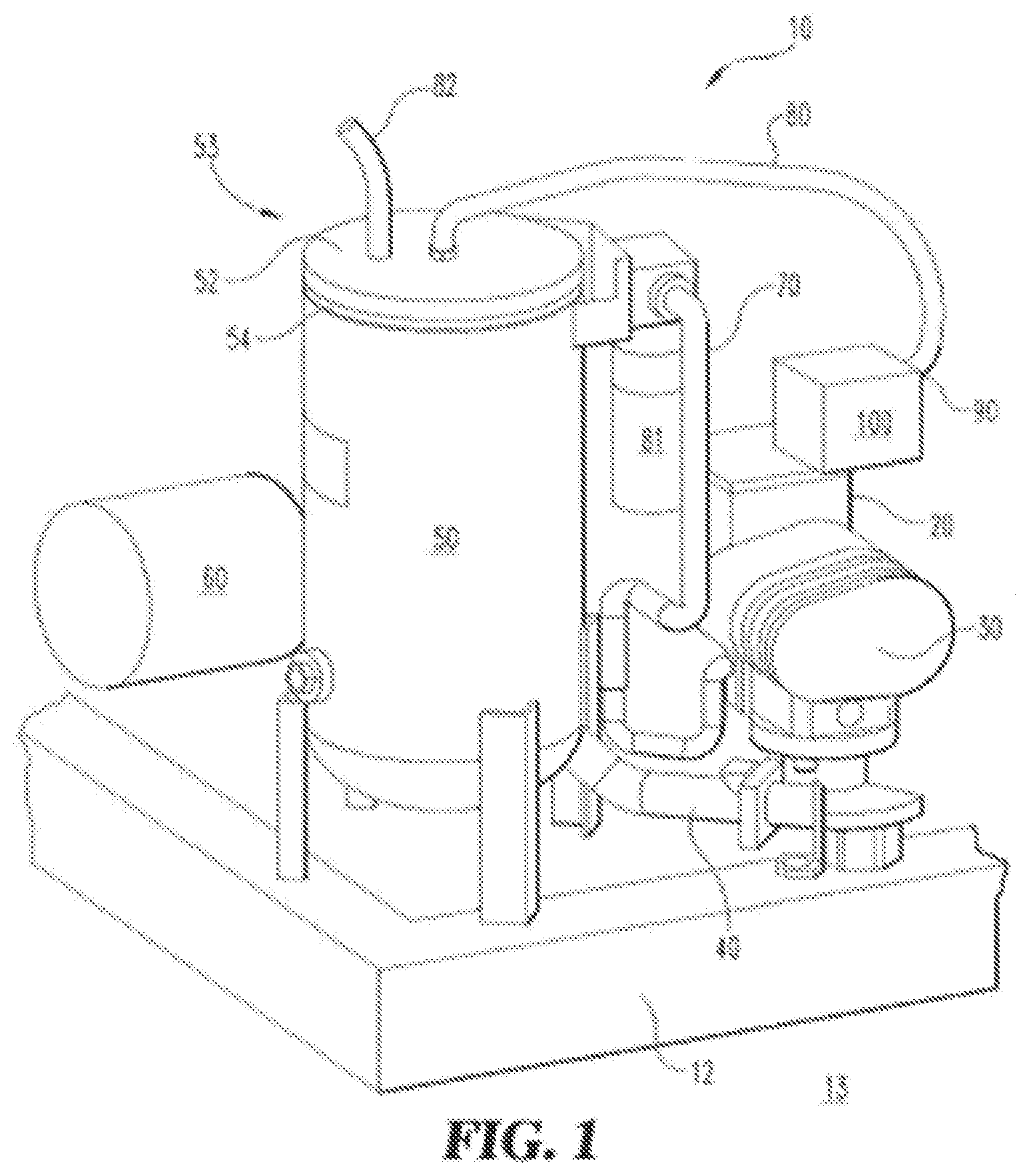 Patent US11781547 — Multi-stage compressor having interstage lubricant injection via an injection rod — Figure 1