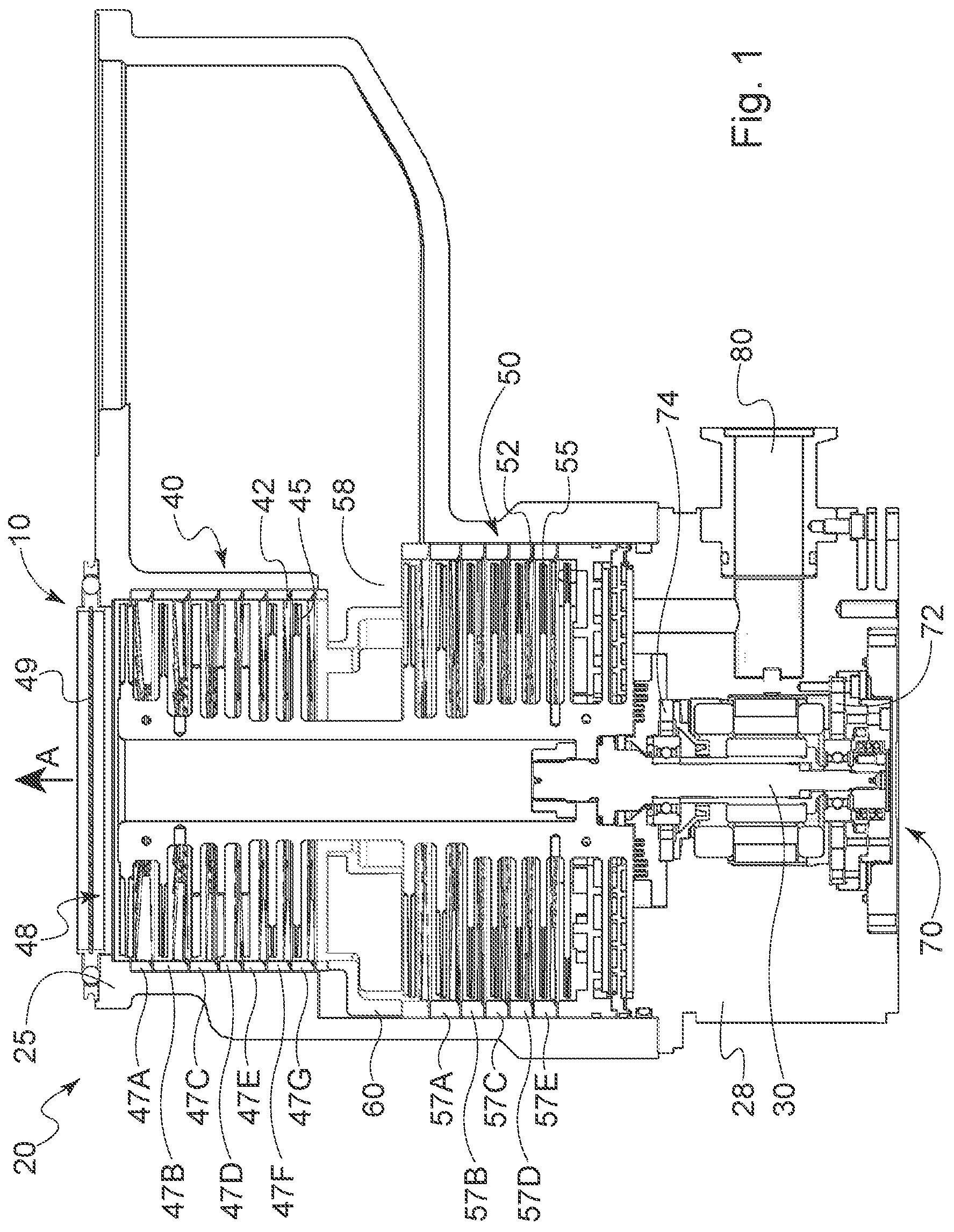 Patent US11781553 — Vacuum pump with elastic spacer — Figure 1