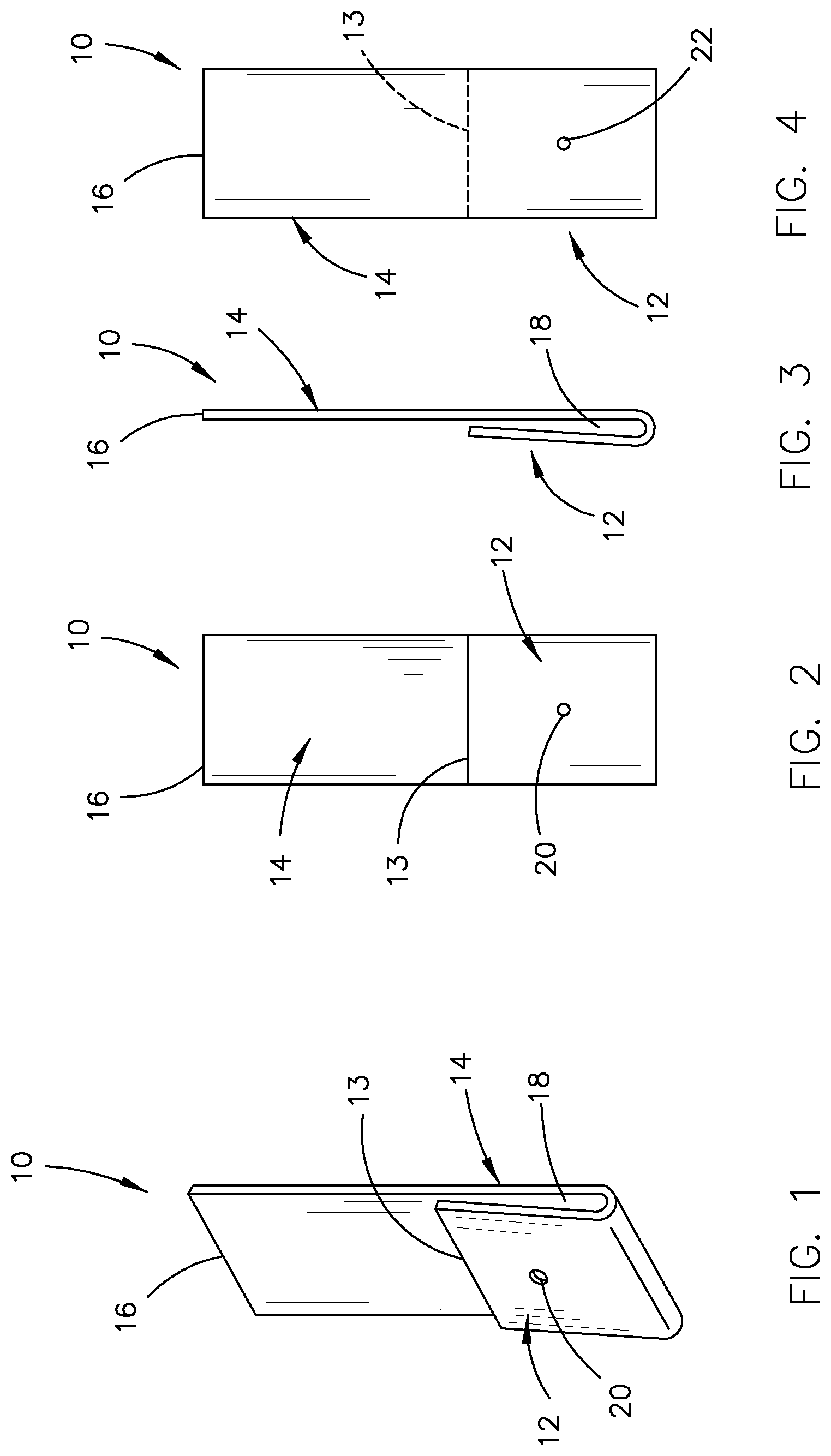 Patent US11781575 — Spacer clip for use in a wall assembly — Figure 1