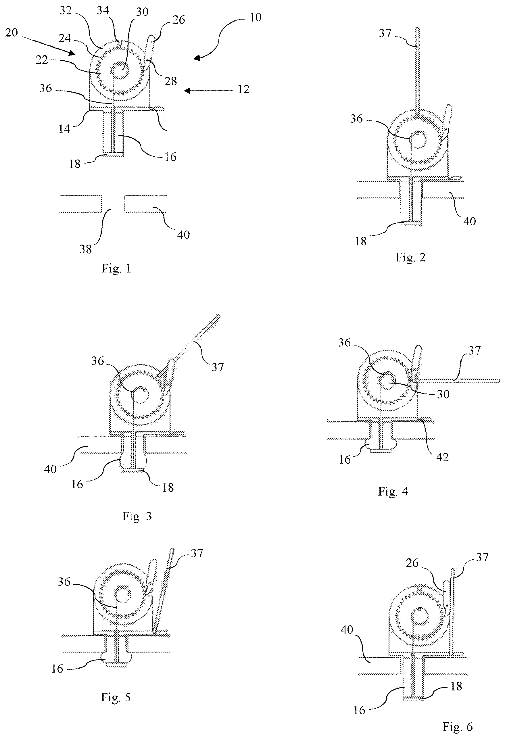 Patent US11781581 — Fixing pin — Figure 1