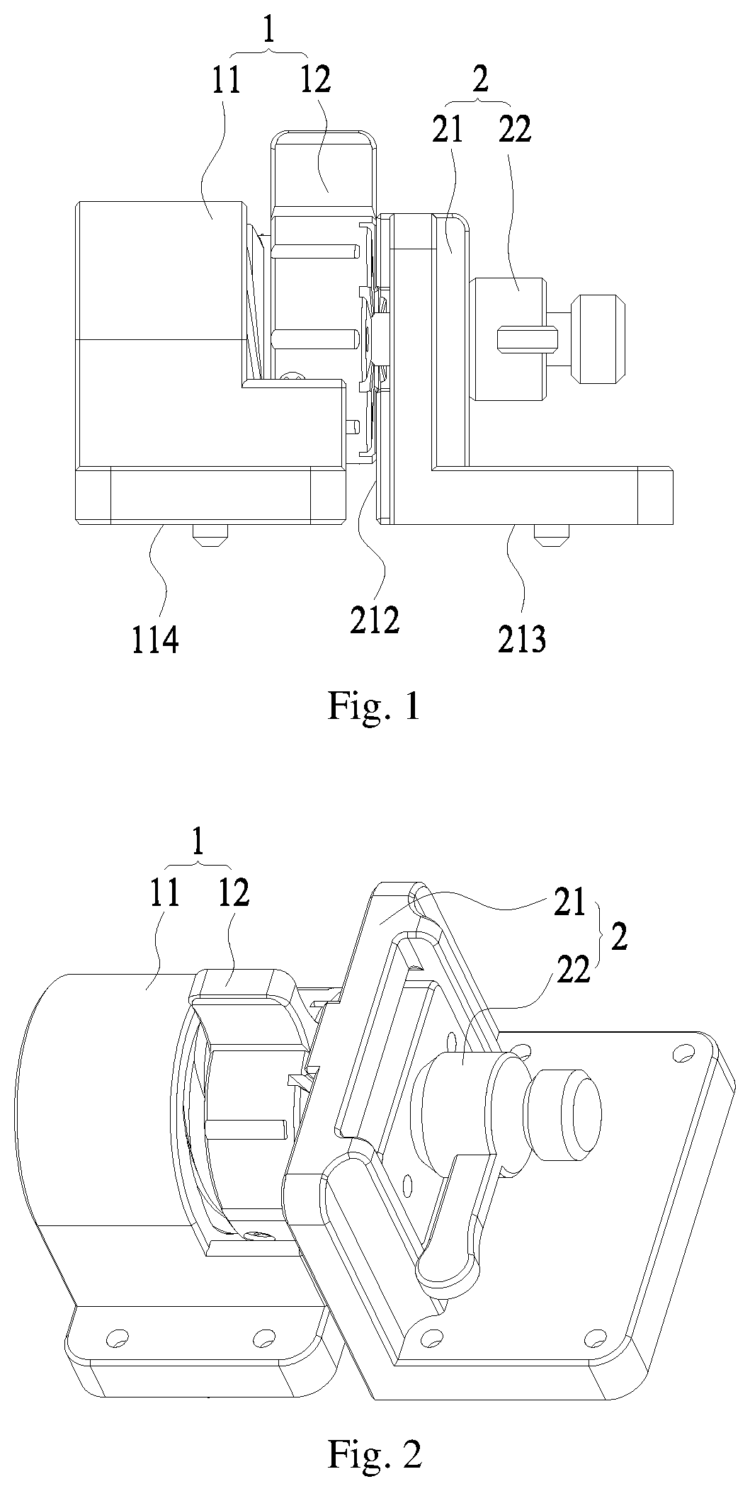 Patent US11781582 — Locking device — Figure 1
