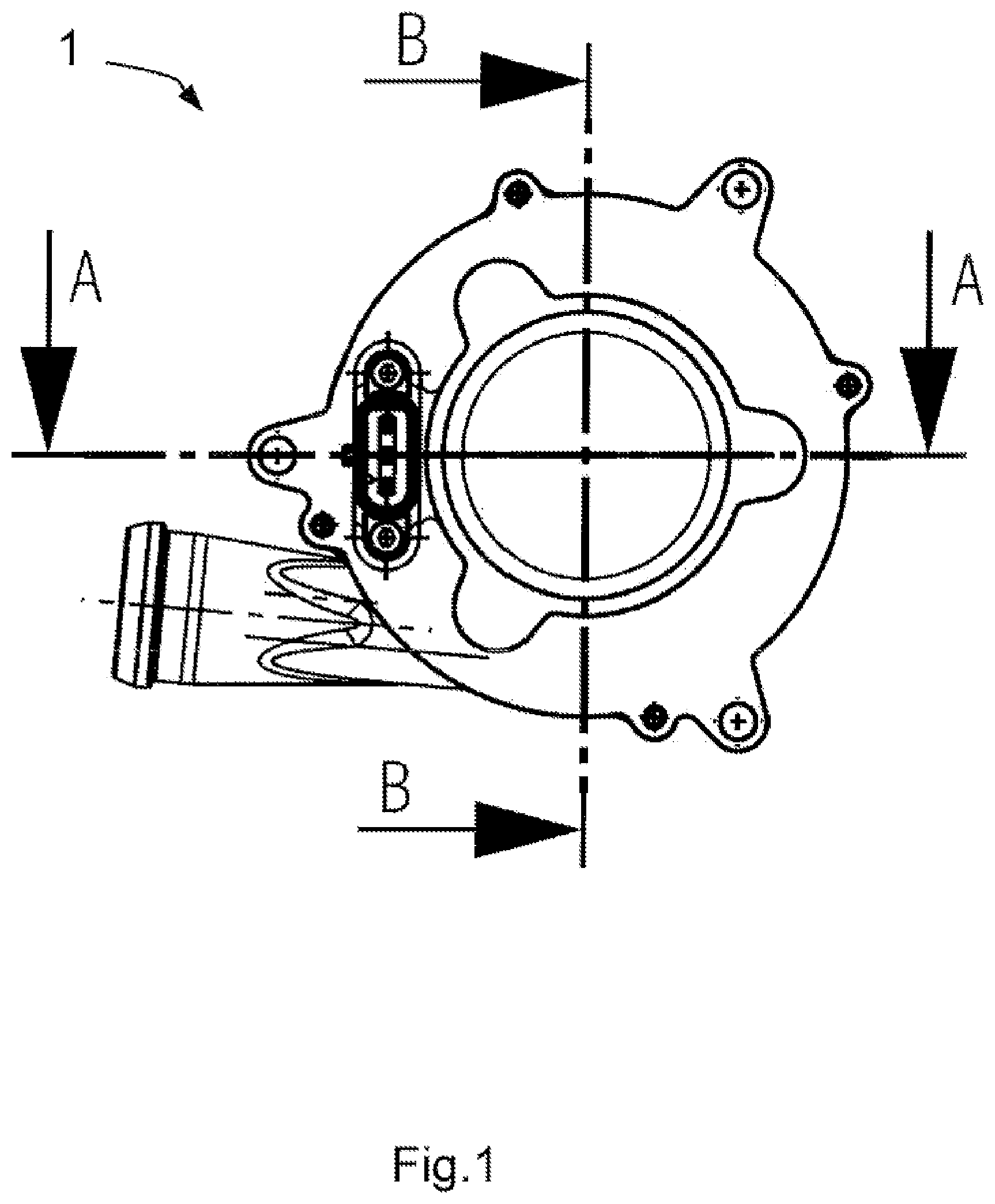 Patent US11781591 — Radial ventilator — Figure 1