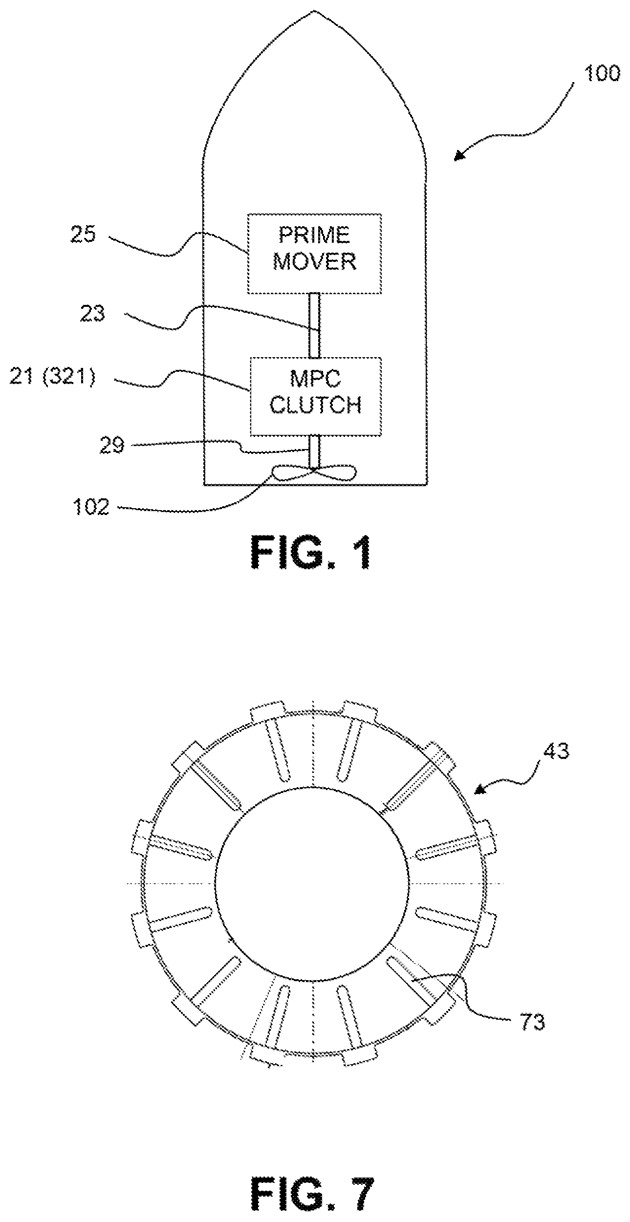 Patent US11781601 — Multi-plate clutch transmission and marine vehicle including a multi-plate clutch transmission — Figure 1