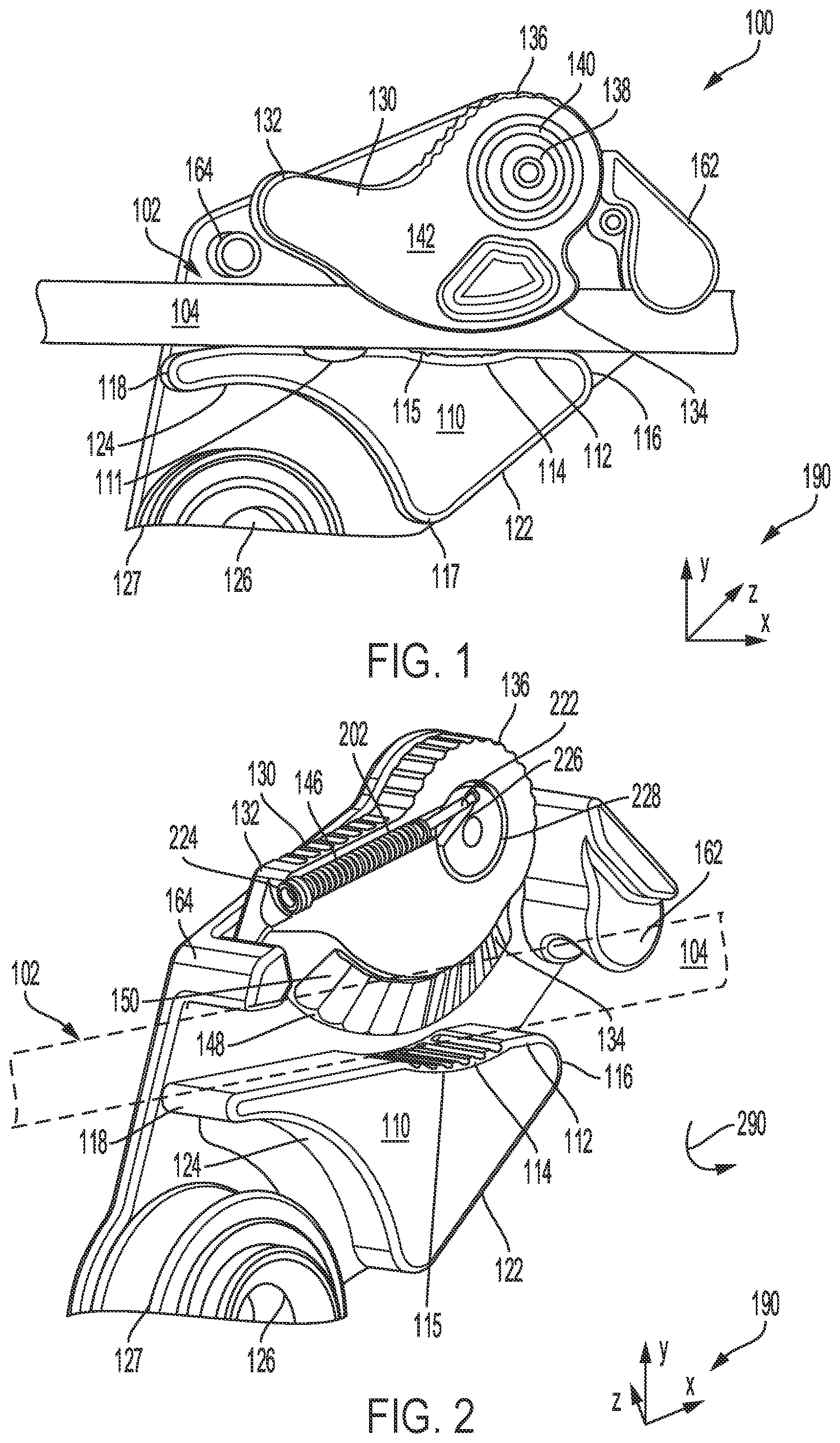 Patent US11781610 — Systems for line device — Figure 1