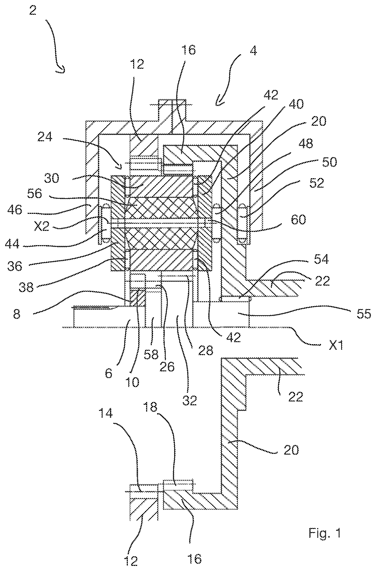 Patent US11781619 — Planetary transmission — Figure 1