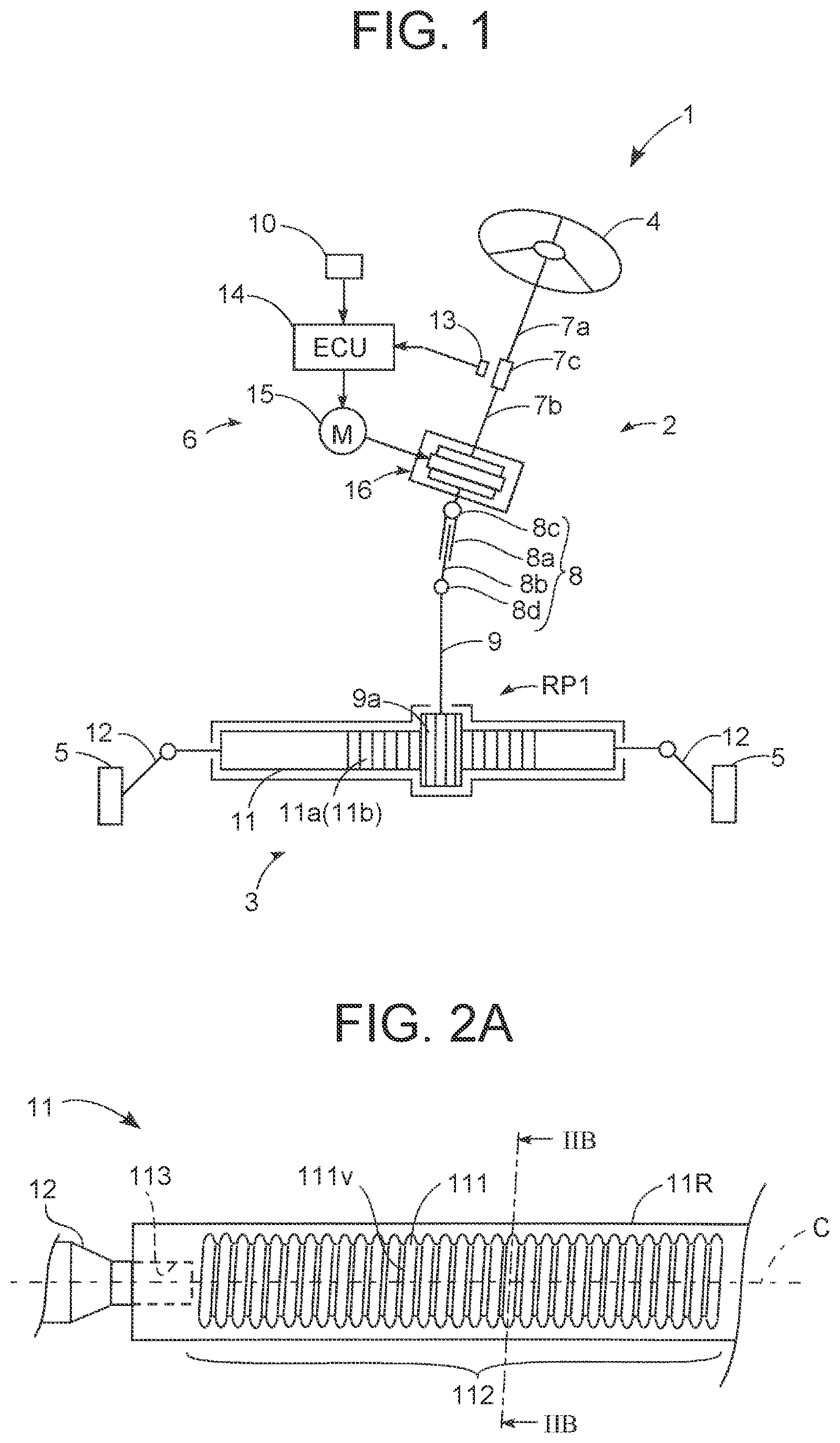 Patent US11781633 — Rack bar and steering apparatus — Figure 1