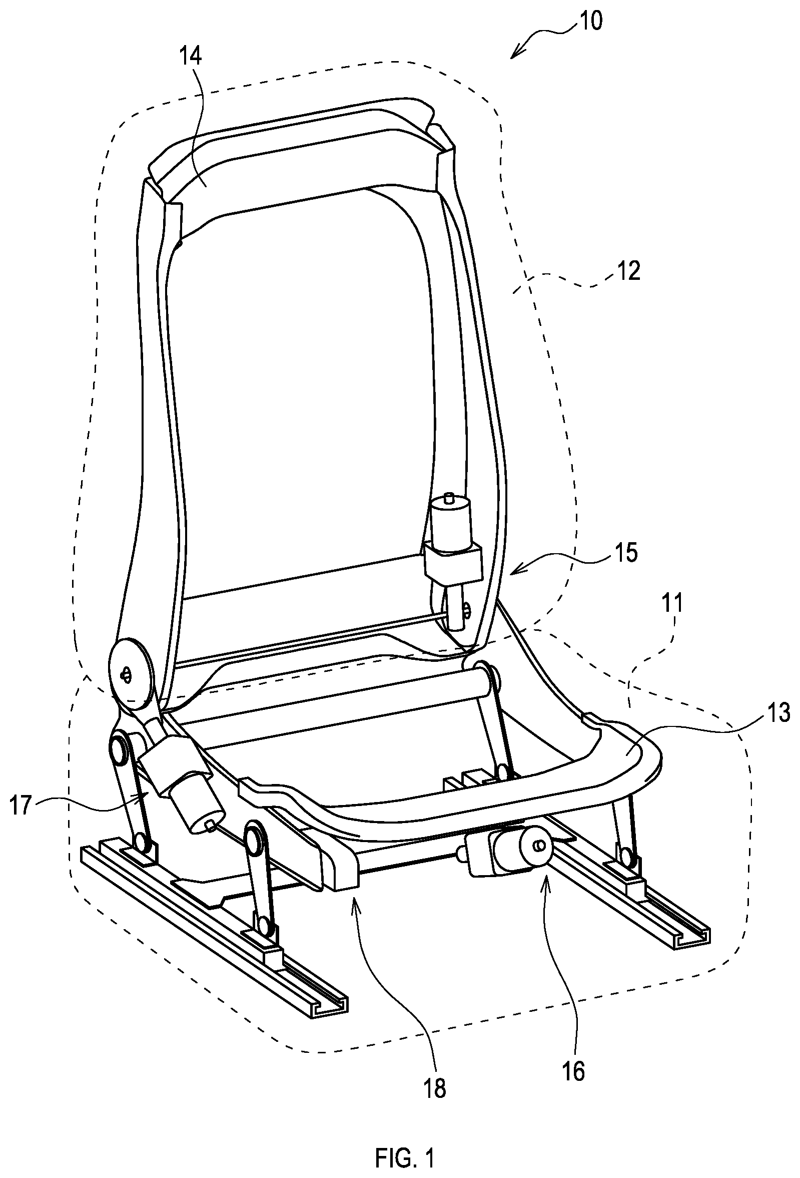 Patent US11781636 — Gearbox for vehicle seat — Figure 1