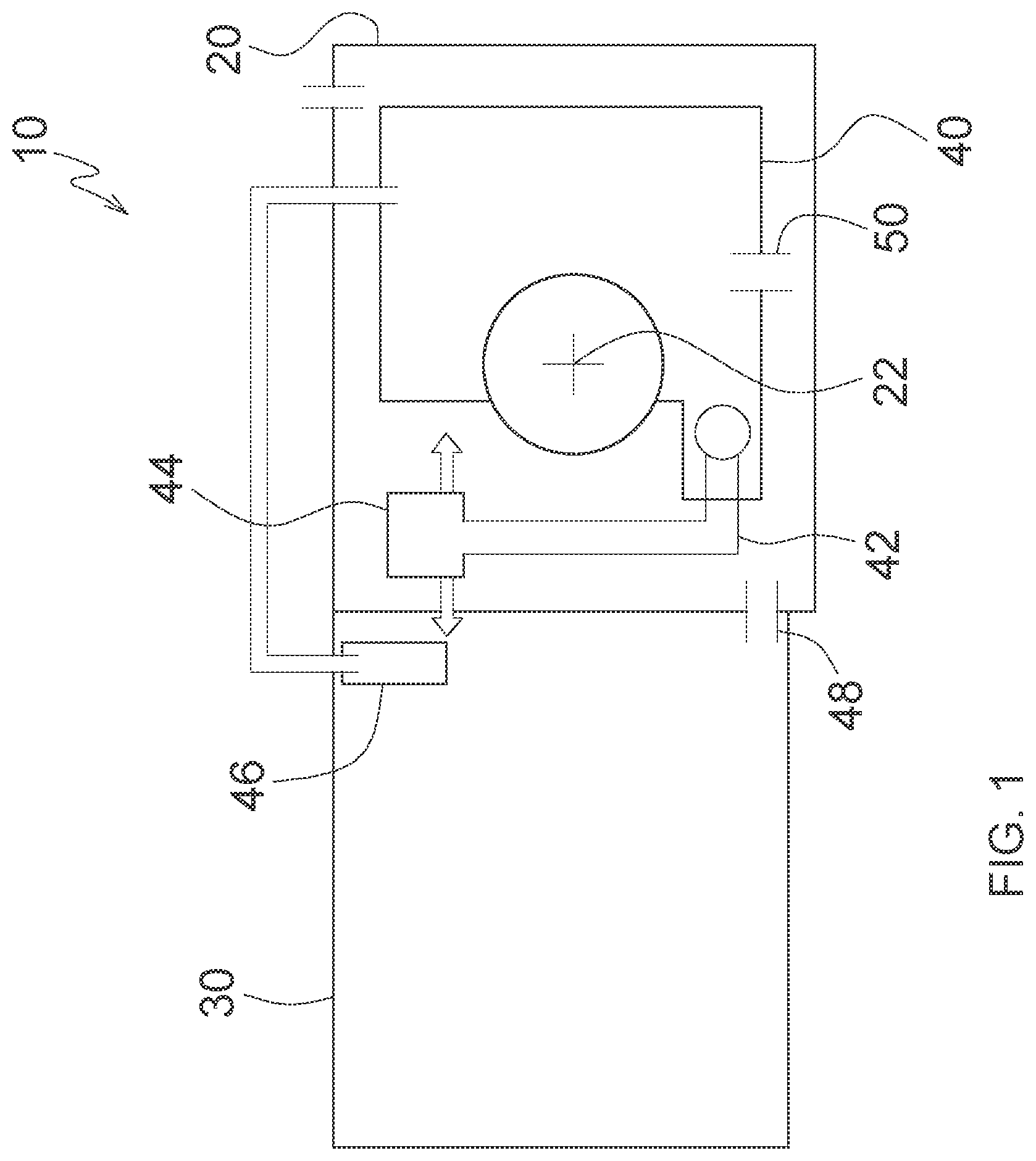 Patent US11781639 — Oil management system — Figure 1