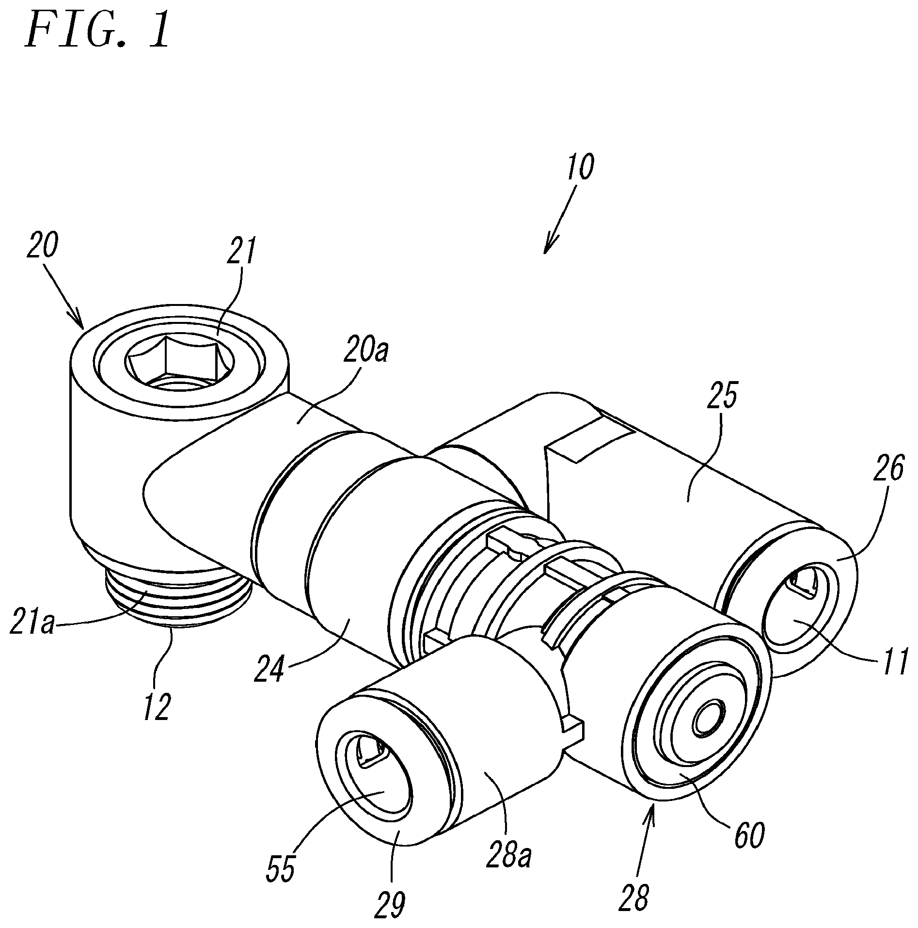 Patent US11781663 — Pilot check valve — Figure 1