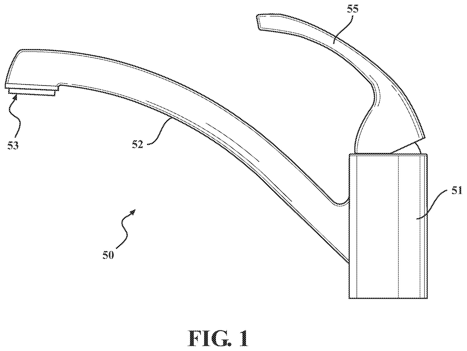 Patent US11781665 Figure 1 – Faucet with integrated valve