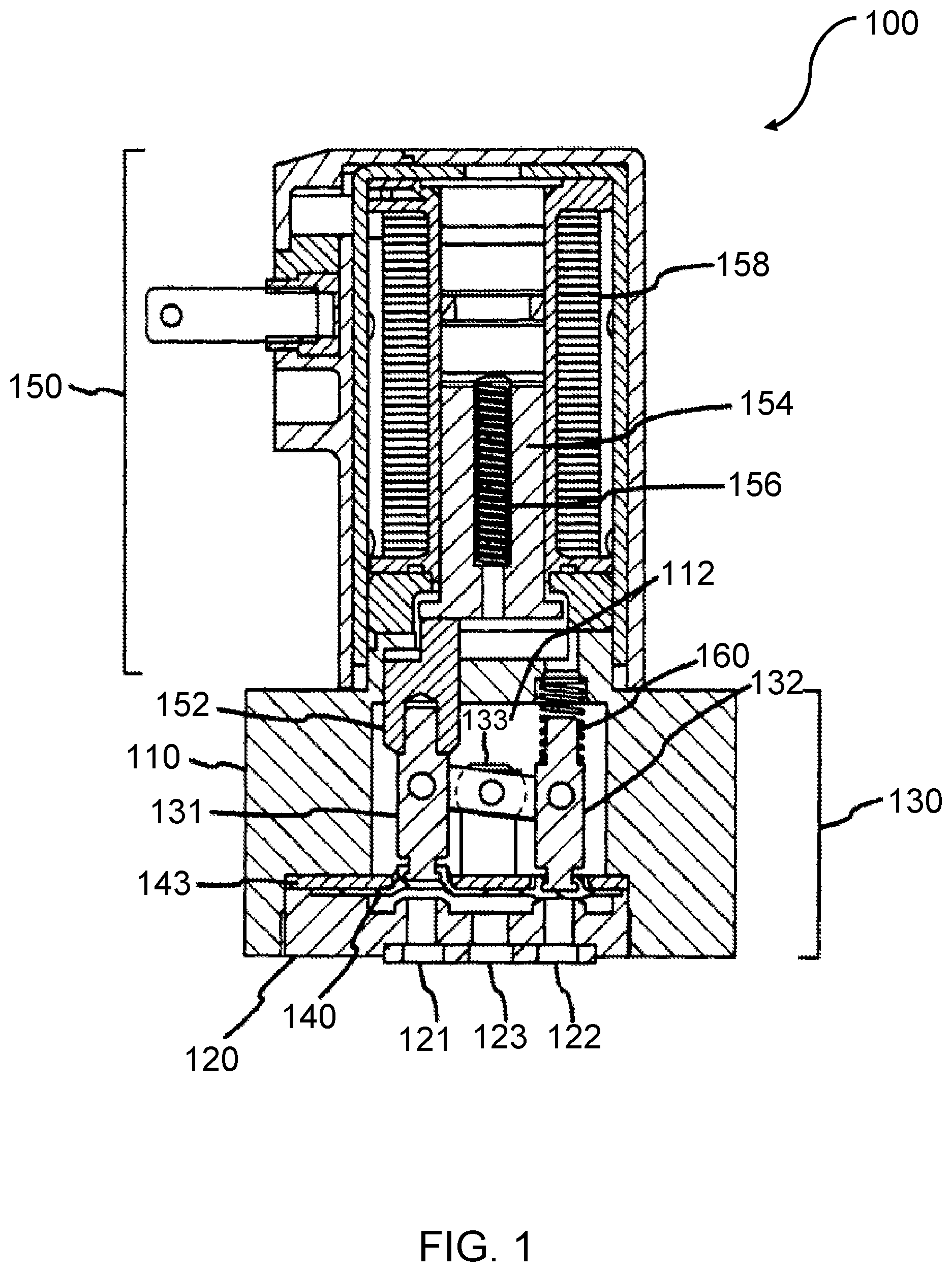 Patent US11781670 — Rocker valve with rocker valve mechanism — Figure 1