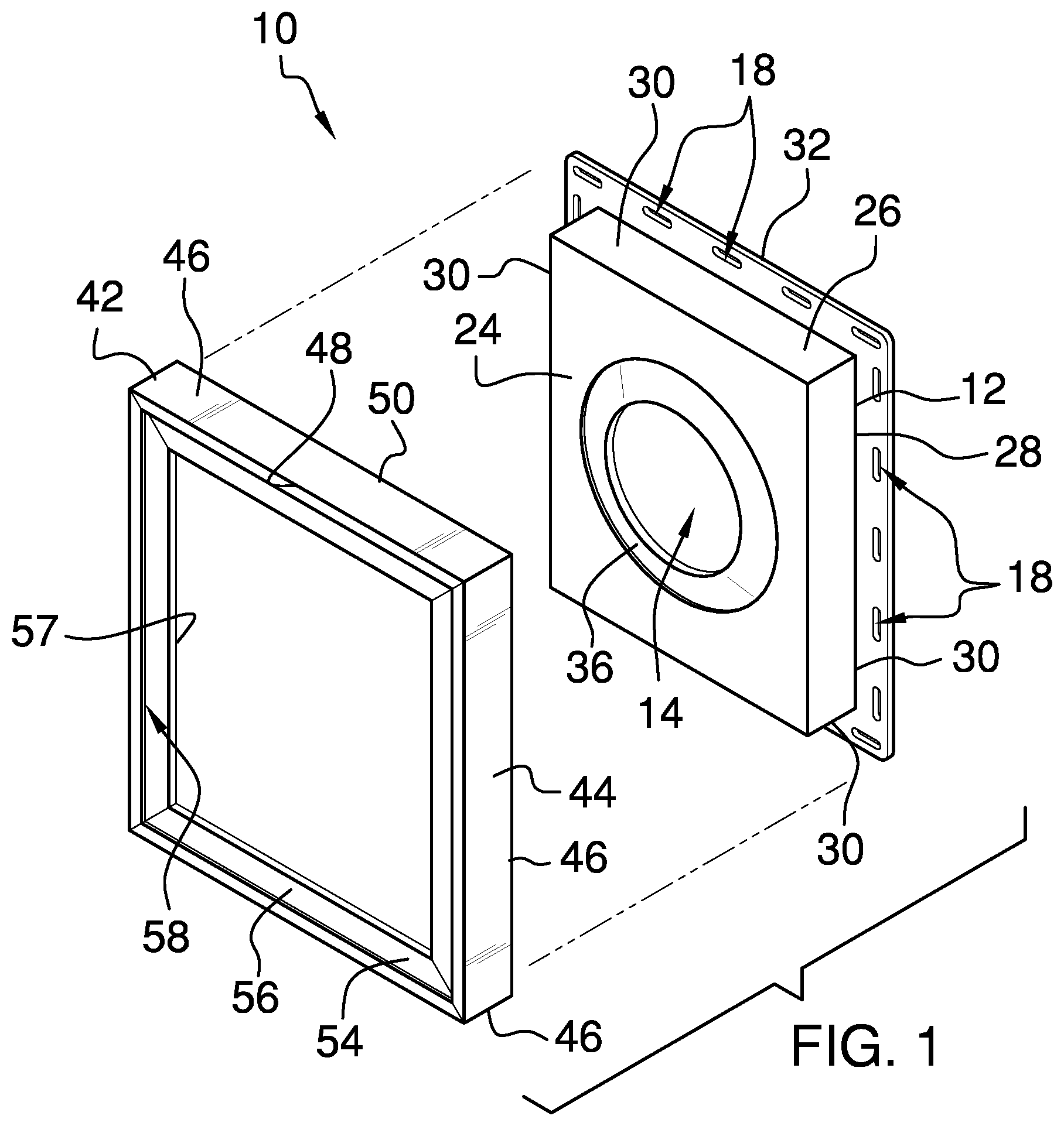 Patent US11781680 — Pipe trim assembly — Figure 1