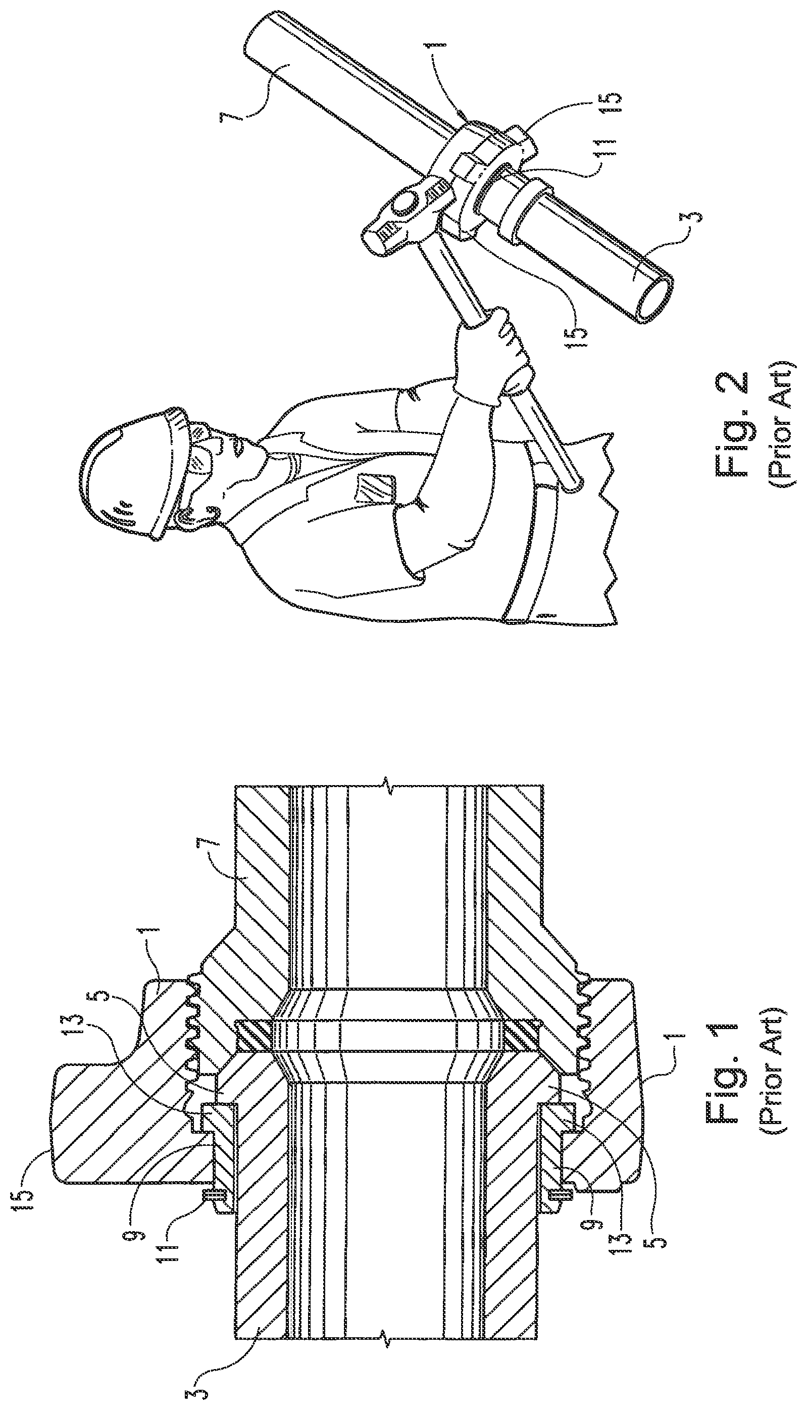 Patent US11781684 — Fittings, components, and associated tools — Figure 1