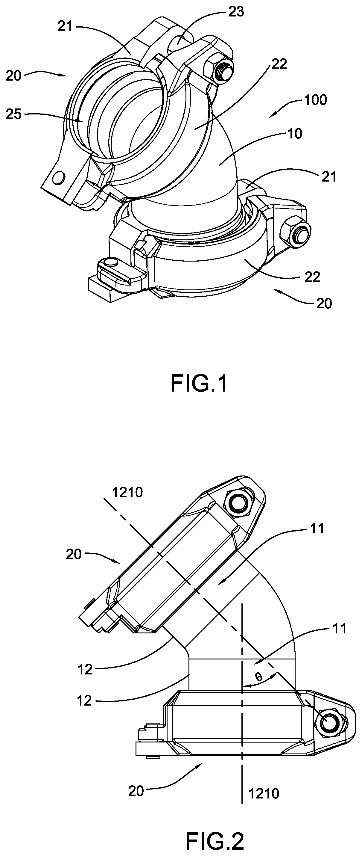 Patent US11781685 — Quick-fitting pipe fitting assembly — Figure 1