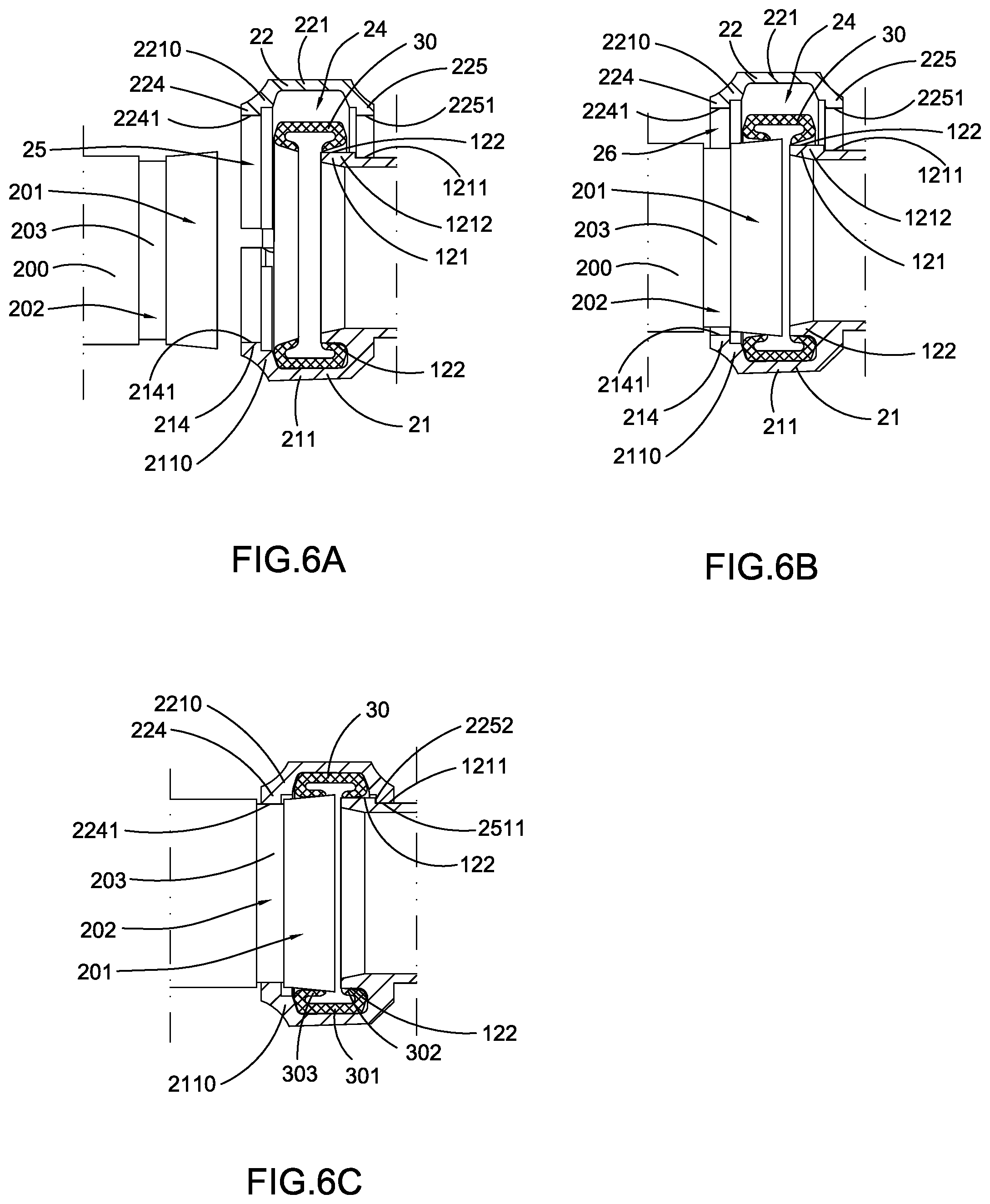 Patent US11781685 Figure 4 – Quick-fitting pipe fitting assembly