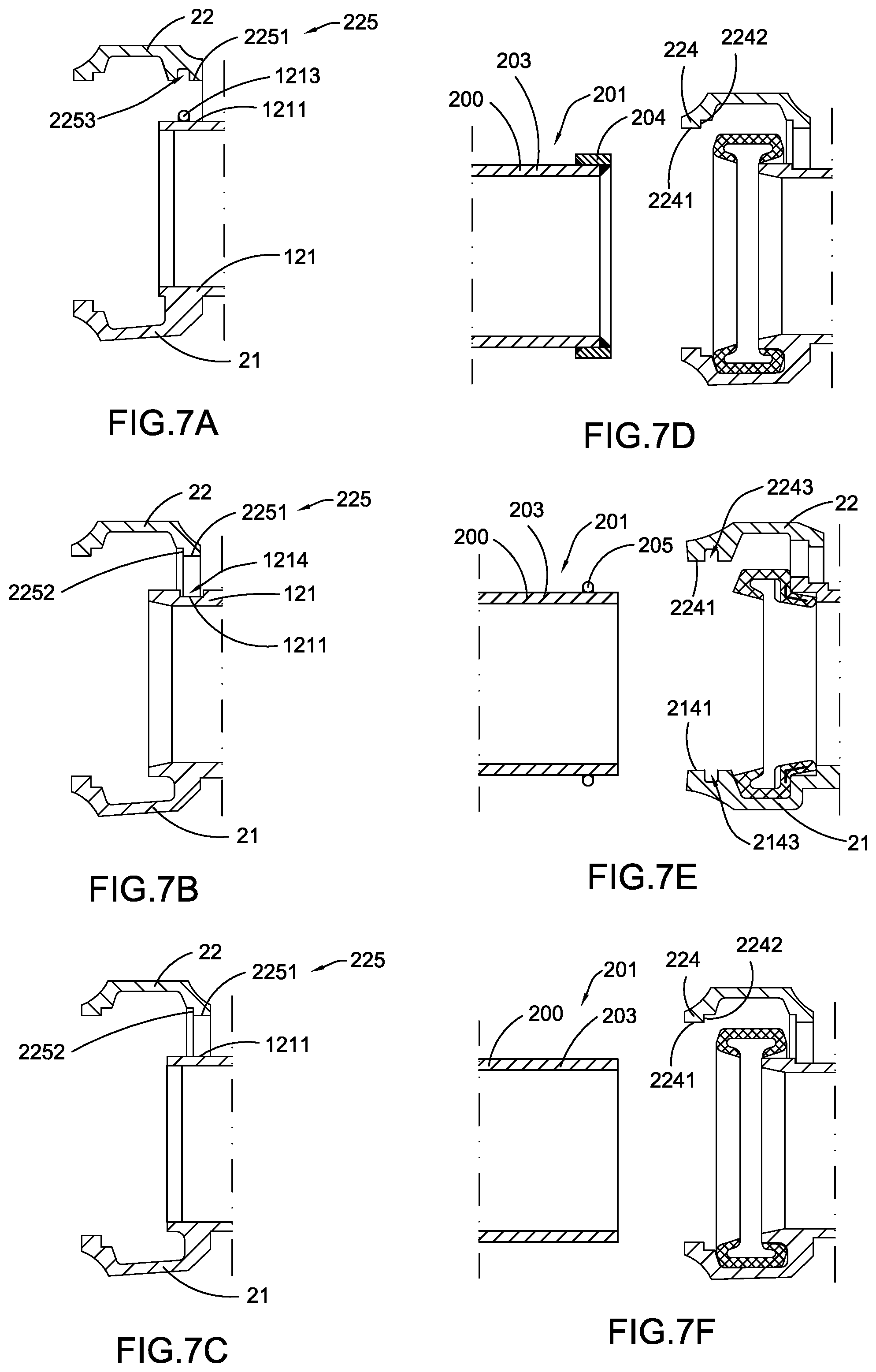 Patent US11781685 Figure 6 – Quick-fitting pipe fitting assembly